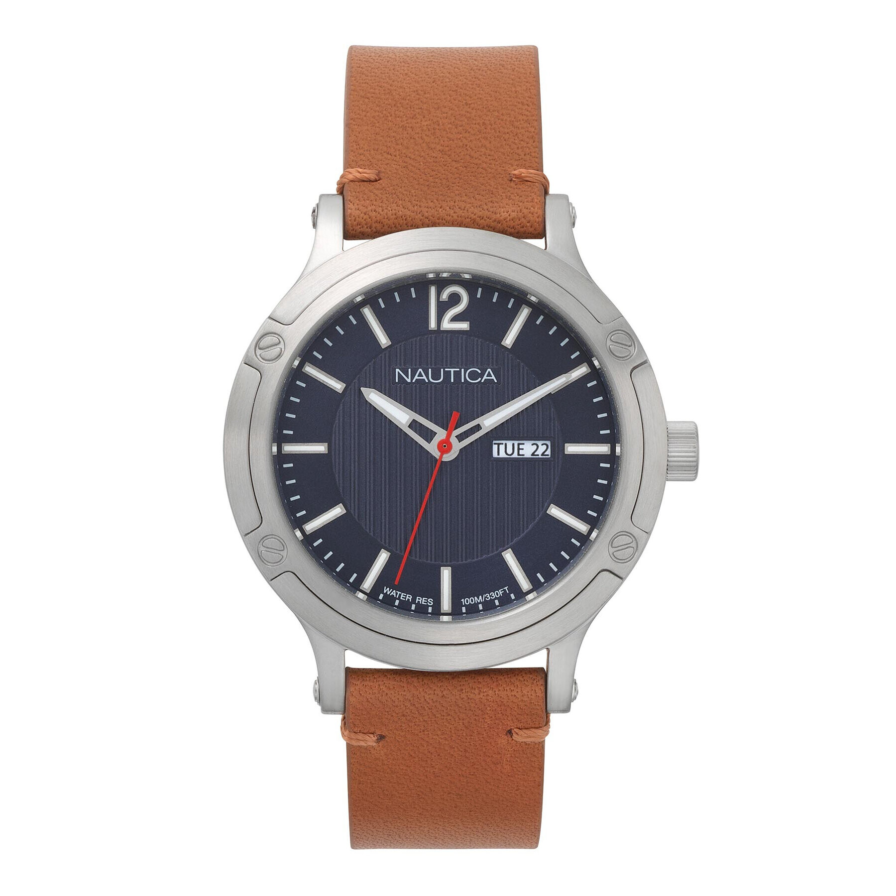 Nautica Hodinky Porthole NAPPRH020 Hnědá - Pepit.cz