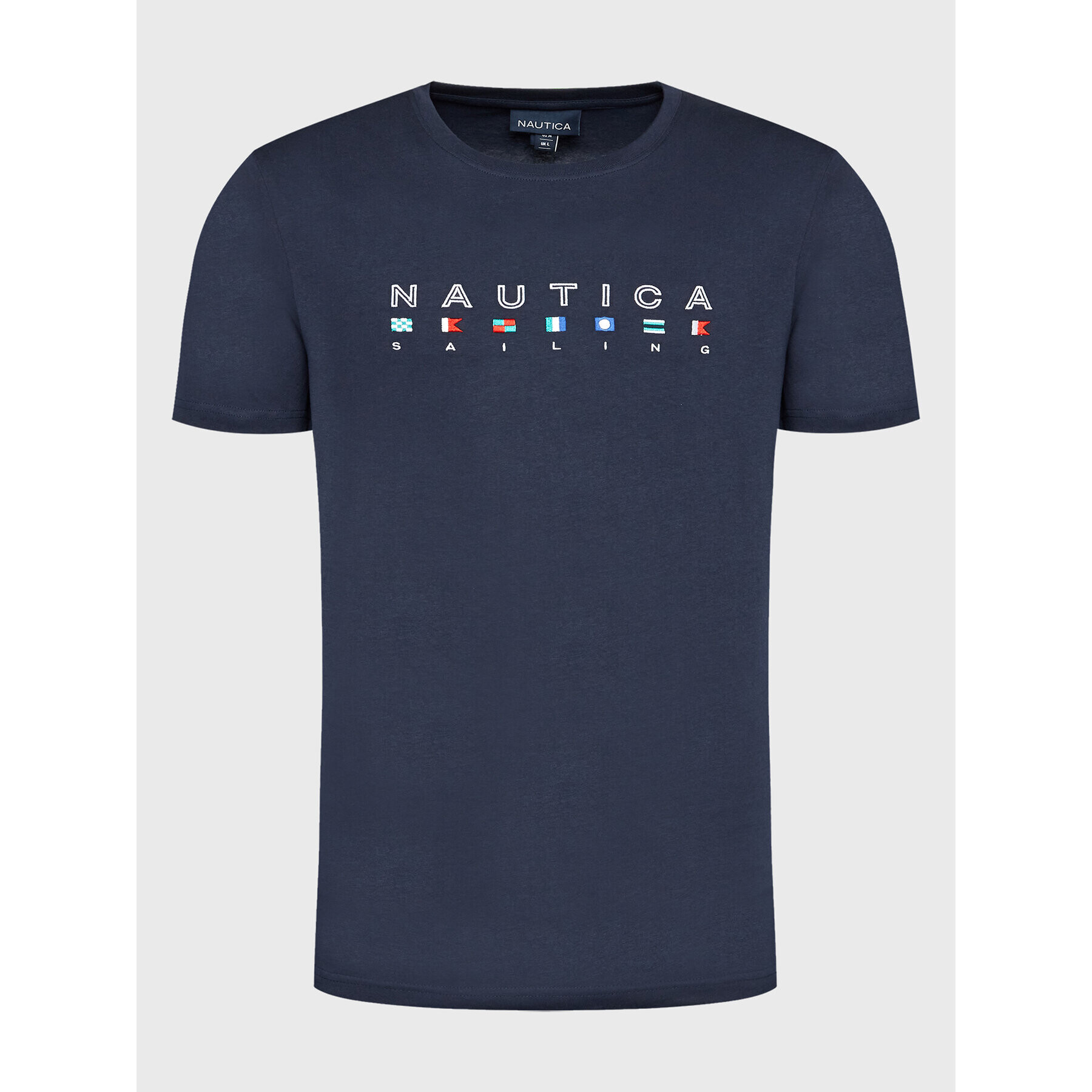 Nautica T-Shirt Noah N1G00403 Tmavomodrá Regular Fit - Pepit.cz