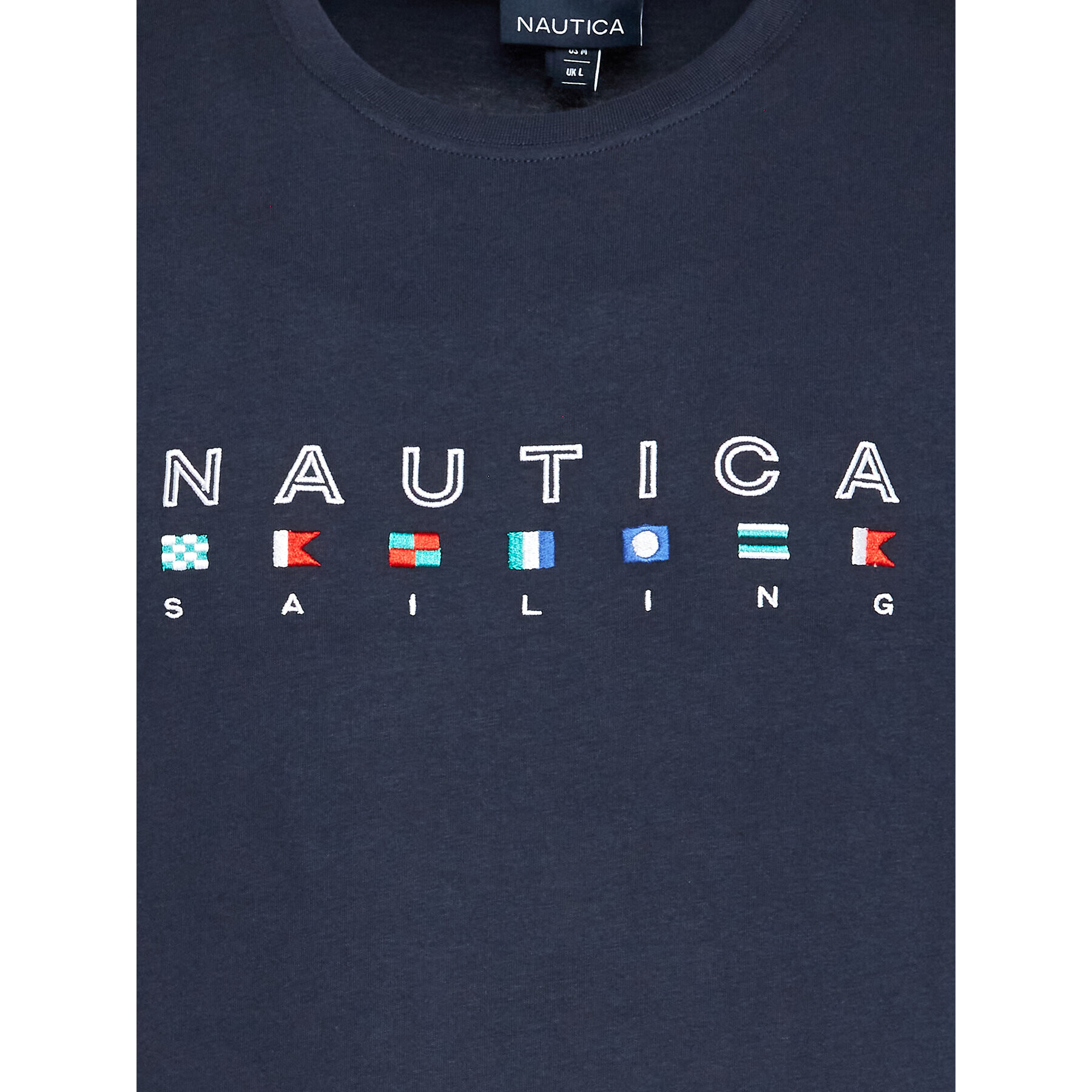 Nautica T-Shirt Noah N1G00403 Tmavomodrá Regular Fit - Pepit.cz