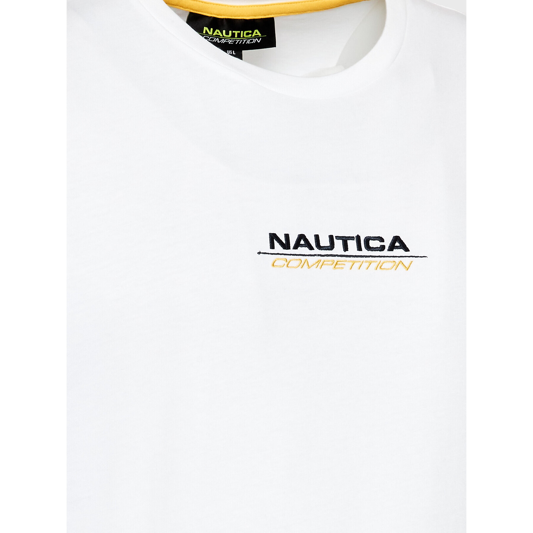 Nautica T-Shirt Pooler N7G00749 Bílá Regular Fit - Pepit.cz