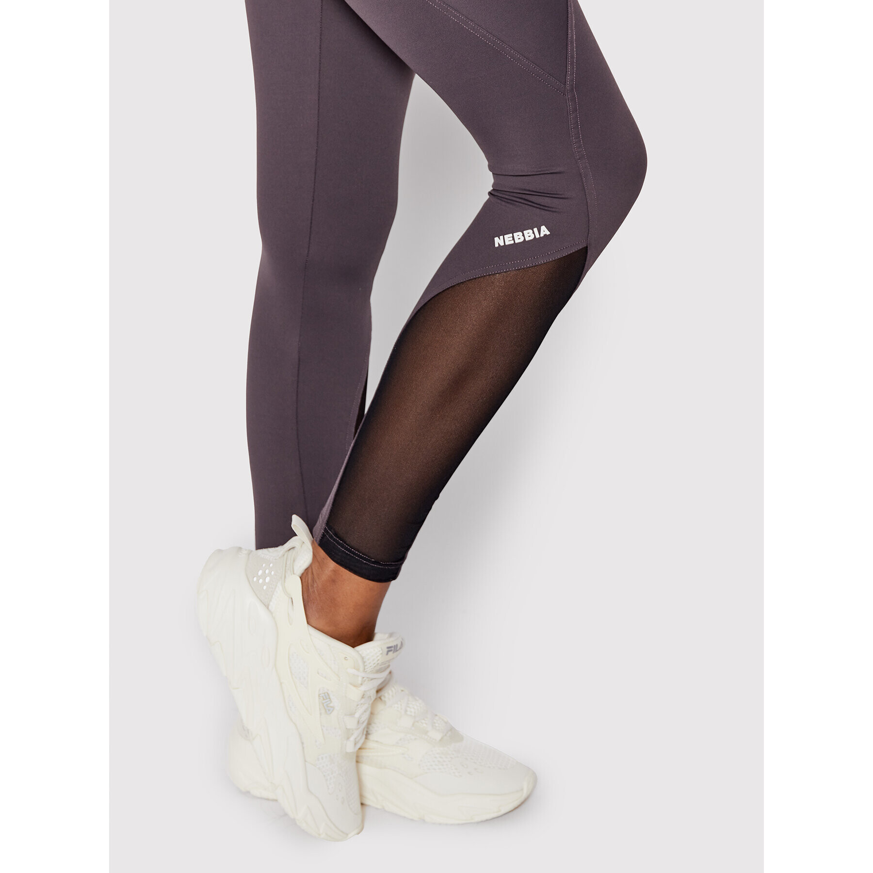 NEBBIA Legíny Fitsmart 572 Fialová Slim Fit - Pepit.cz