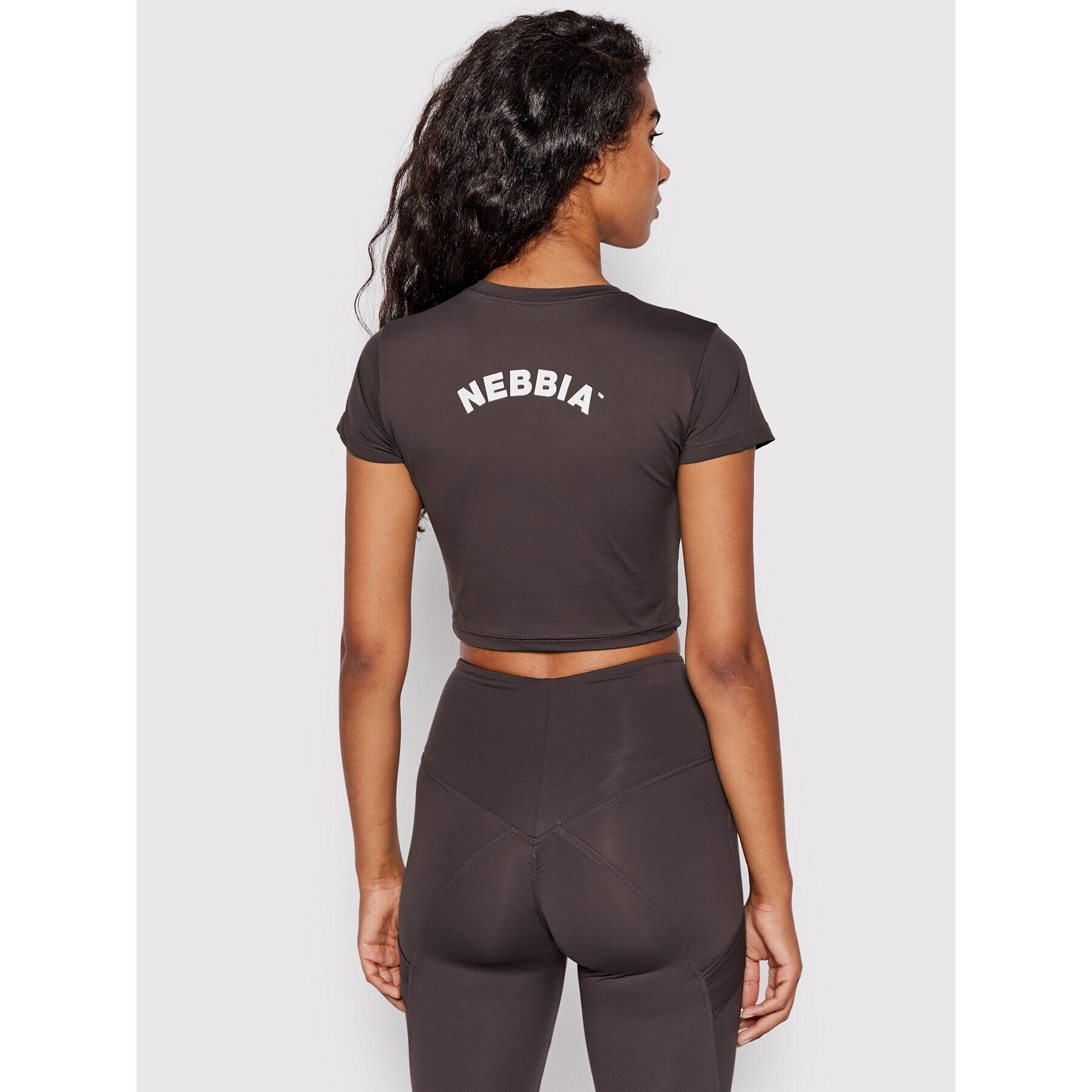 NEBBIA T-Shirt Sporty Hero 584 Fialová Slim Fit - Pepit.cz