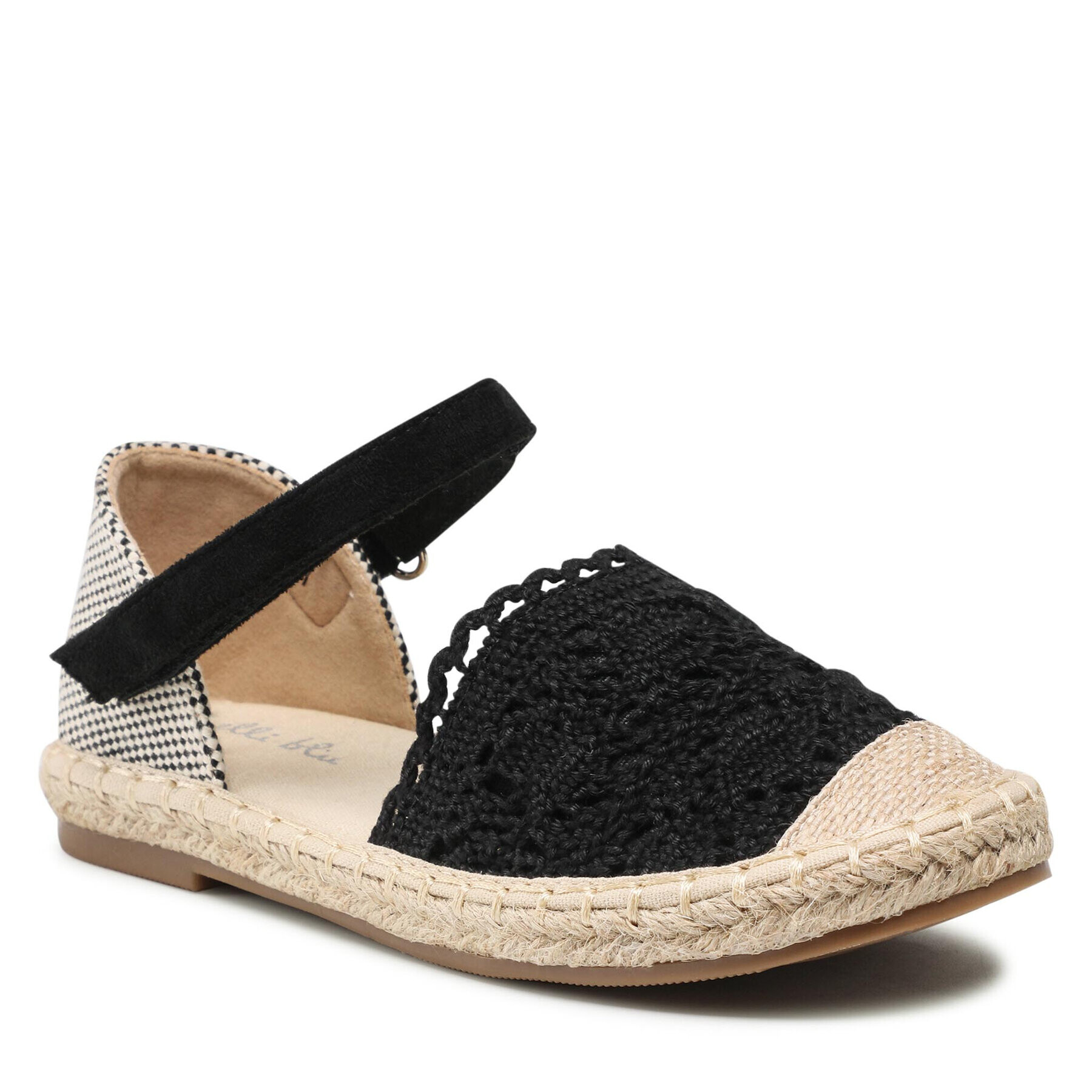 Nelli Blu Espadrilky CSK1576-00 Černá - Pepit.cz