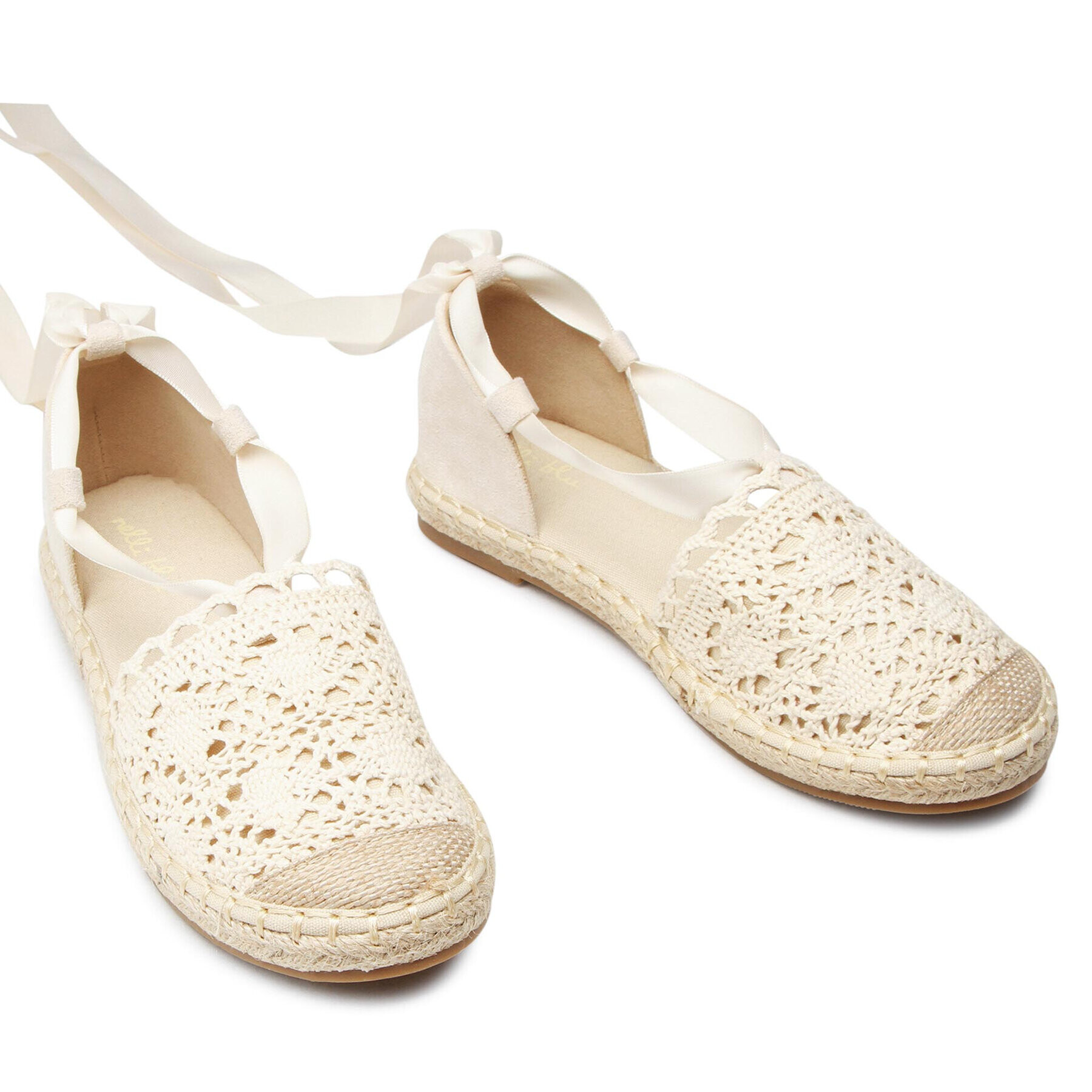 Nelli Blu Espadrilky CSK1576-04 Béžová - Pepit.cz