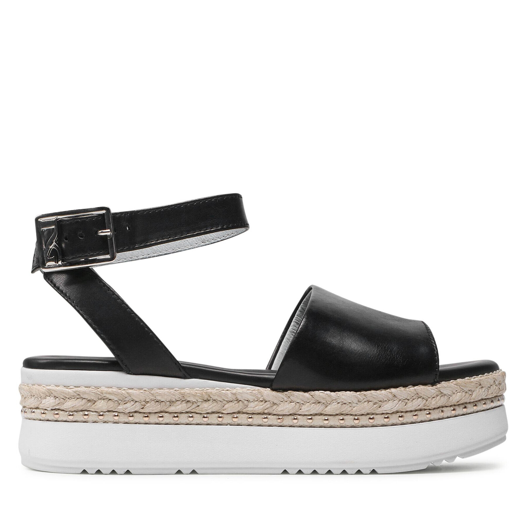 Nero Giardini Espadrilky E218830D Černá - Pepit.cz