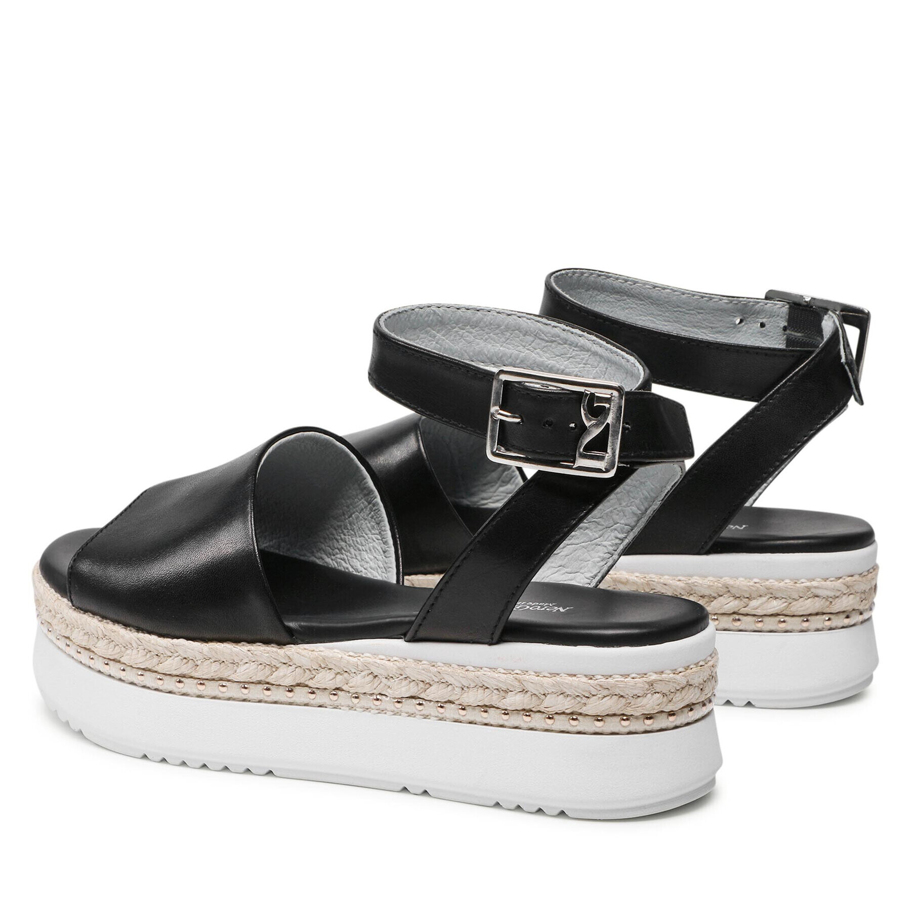 Nero Giardini Espadrilky E218830D Černá - Pepit.cz