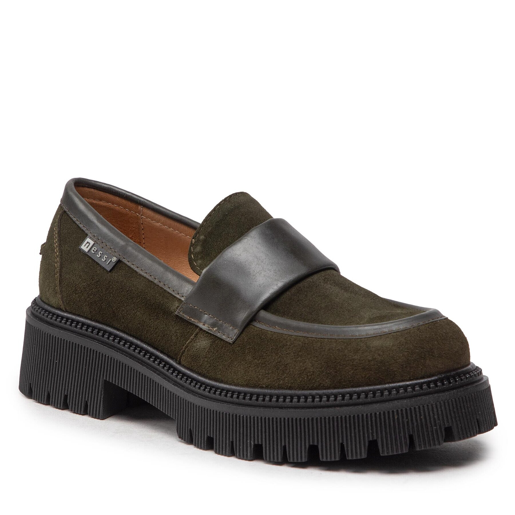 Nessi Loafersy 22391 Zelená - Pepit.cz