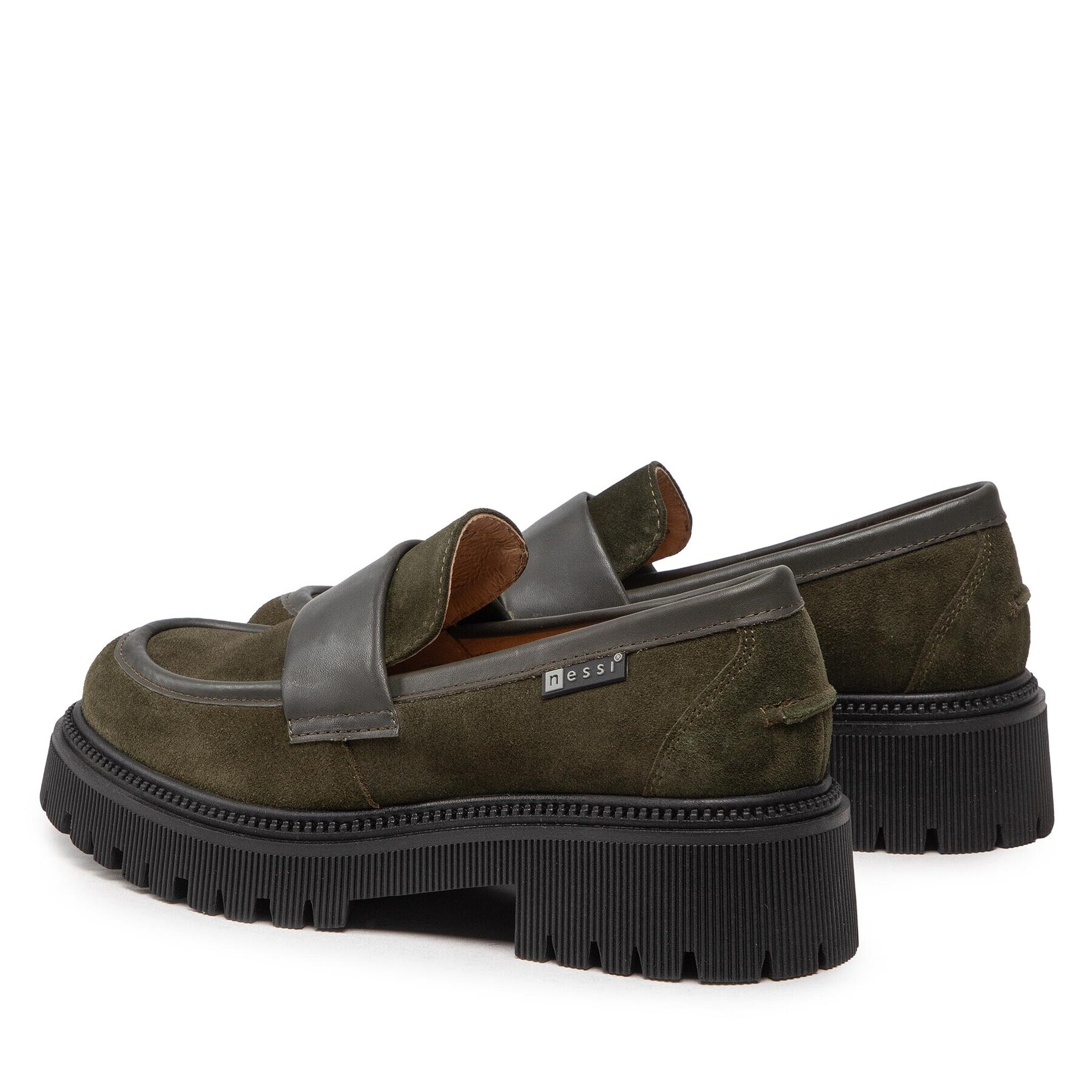 Nessi Loafersy 22391 Zelená - Pepit.cz