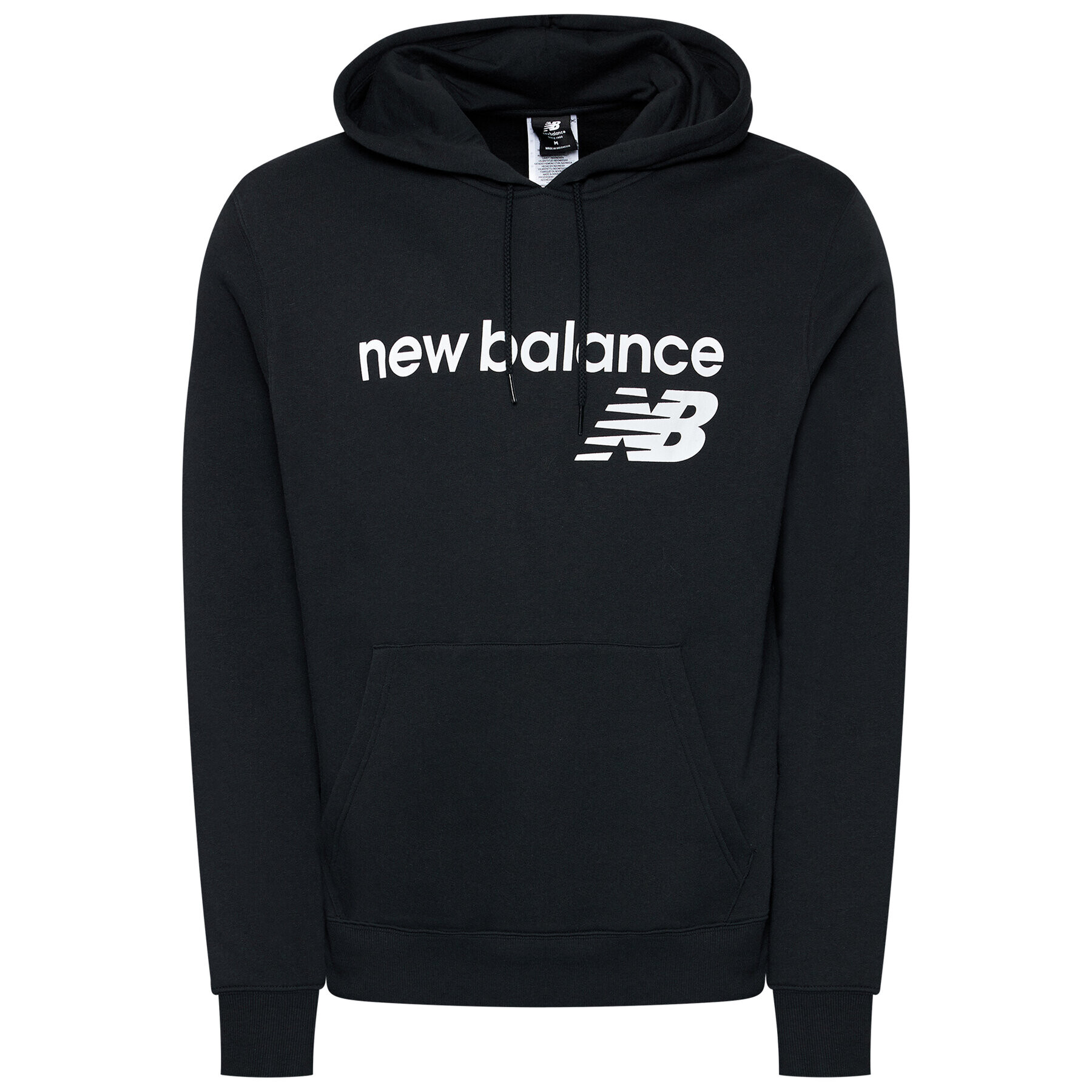 New Balance Mikina C C F Hoodie MT03910 Černá Relaxed Fit - Pepit.cz