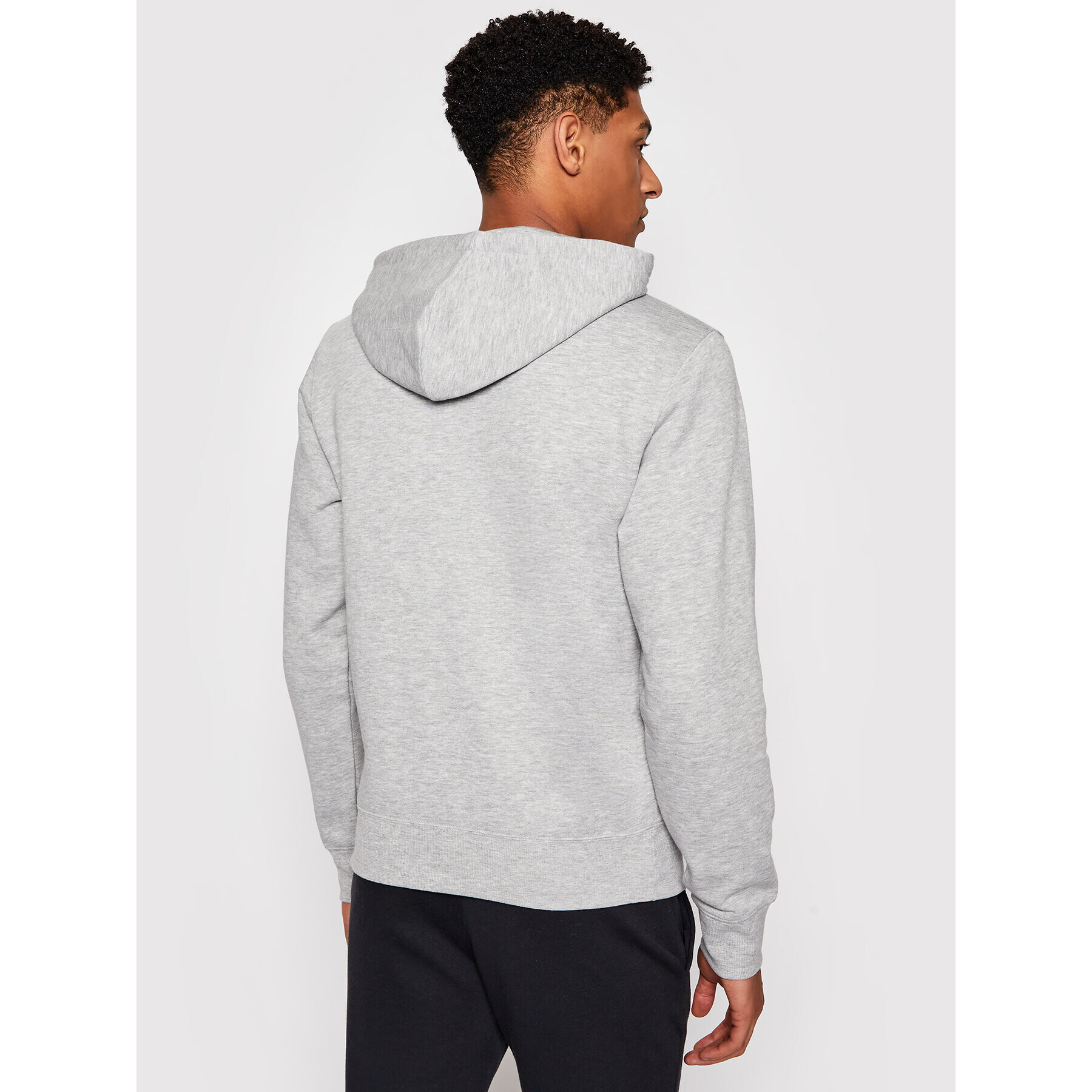 New Balance Mikina C C F Hoodie MT03910 Šedá Relaxed Fit - Pepit.cz