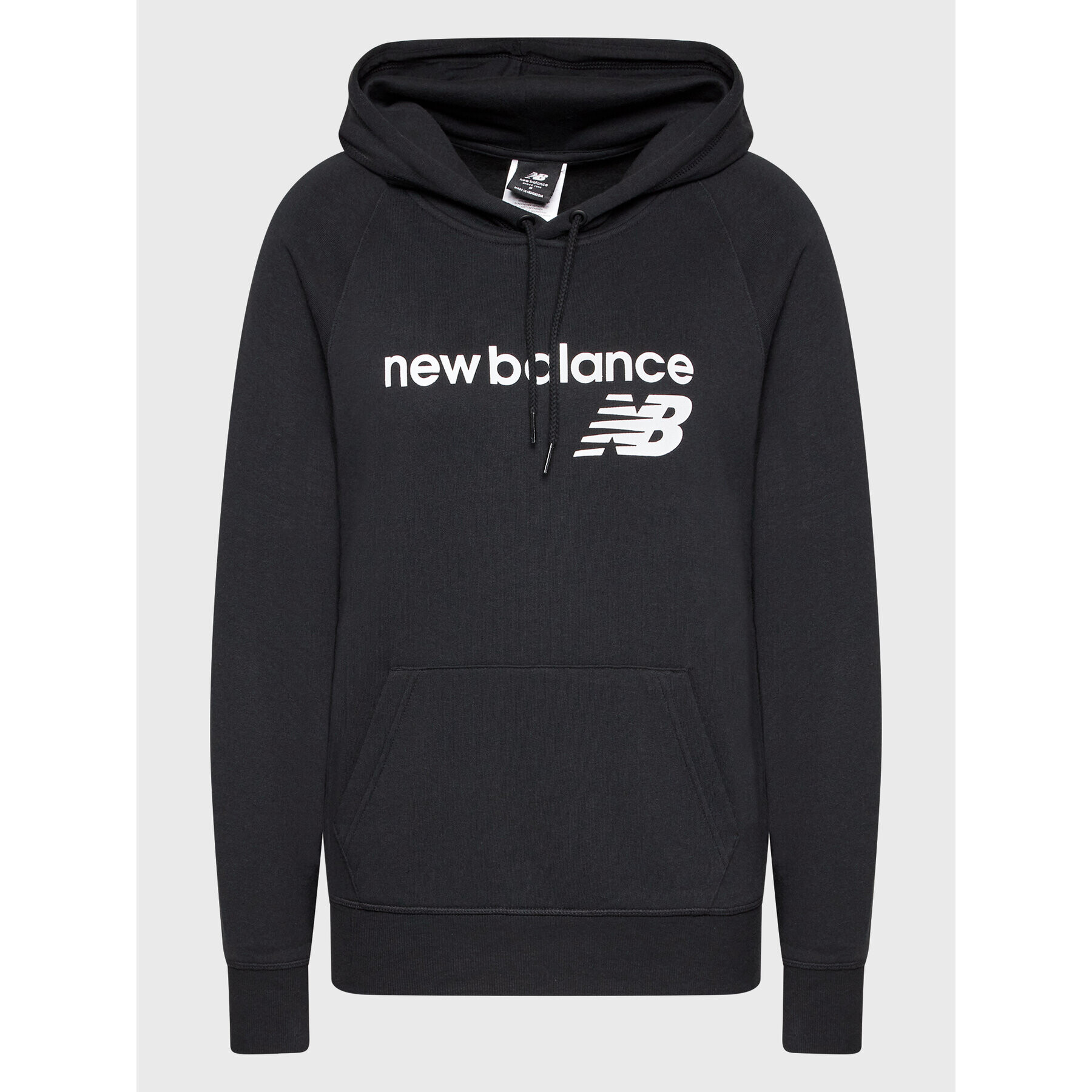 New Balance Mikina Classic Core Fleece WT03810 Černá Relaxed Fit - Pepit.cz