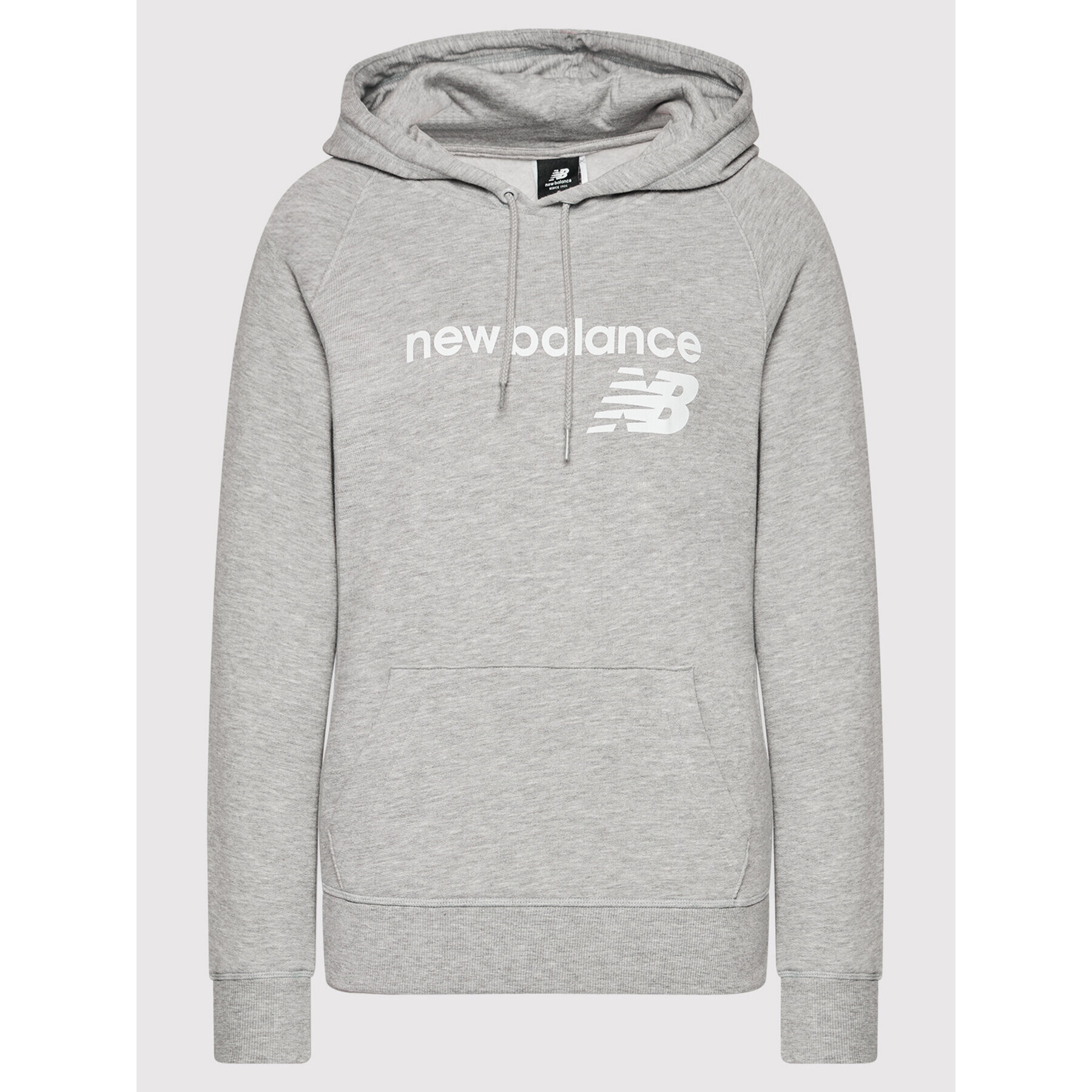 New Balance Mikina Classic Core Fleece WT03810 Šedá Relaxed Fit - Pepit.cz