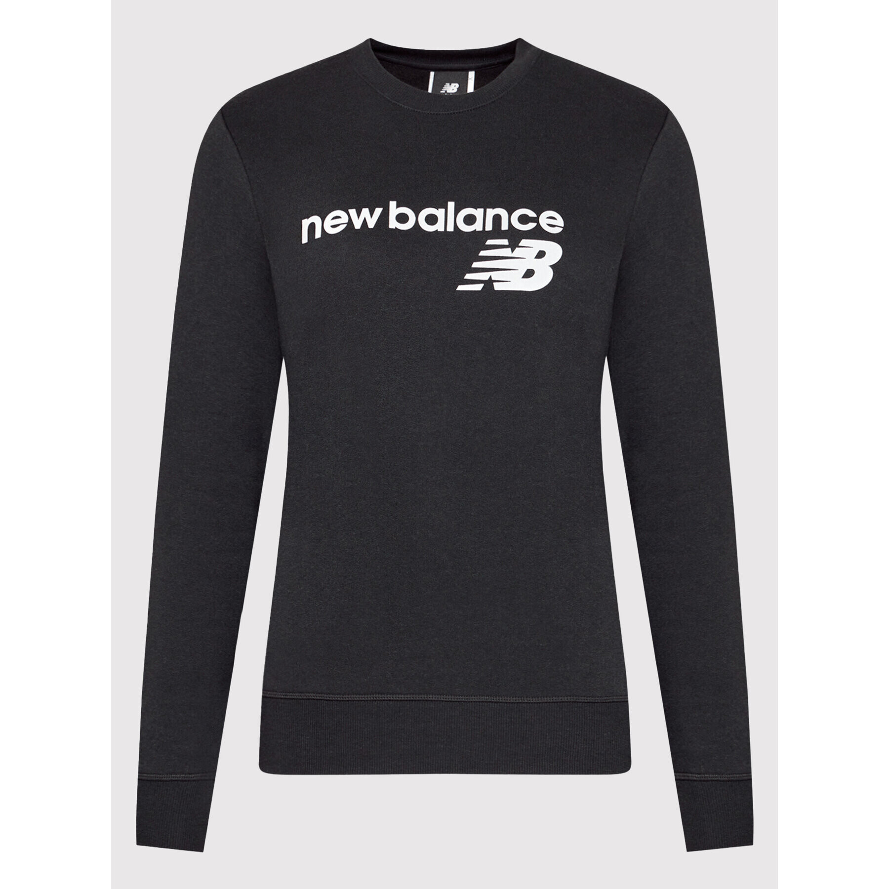 New Balance Mikina Classic Core Fleece WT03811 Černá Relaxed Fit - Pepit.cz