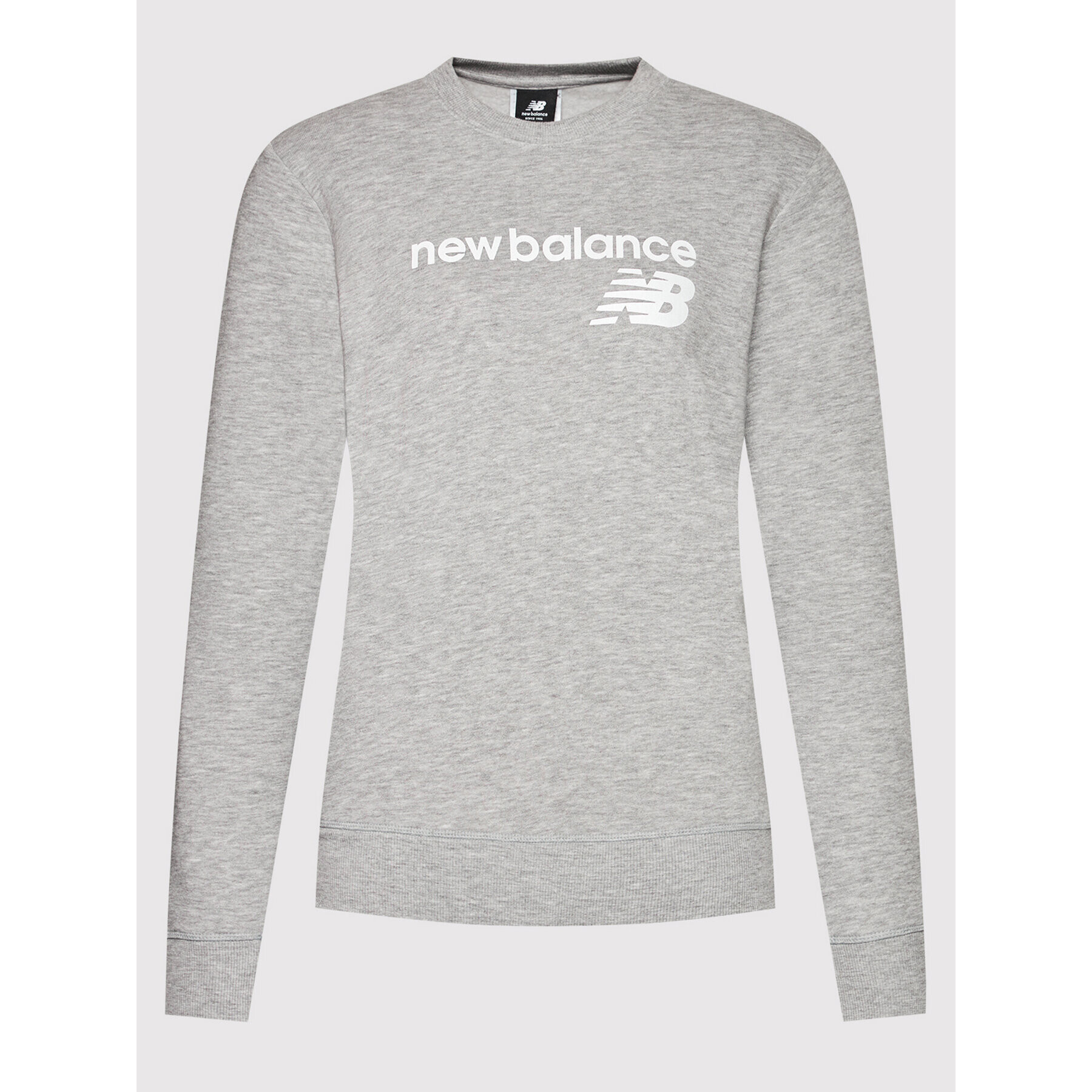 New Balance Mikina Classic Core Fleece WT03811 Šedá Relaxed Fit - Pepit.cz