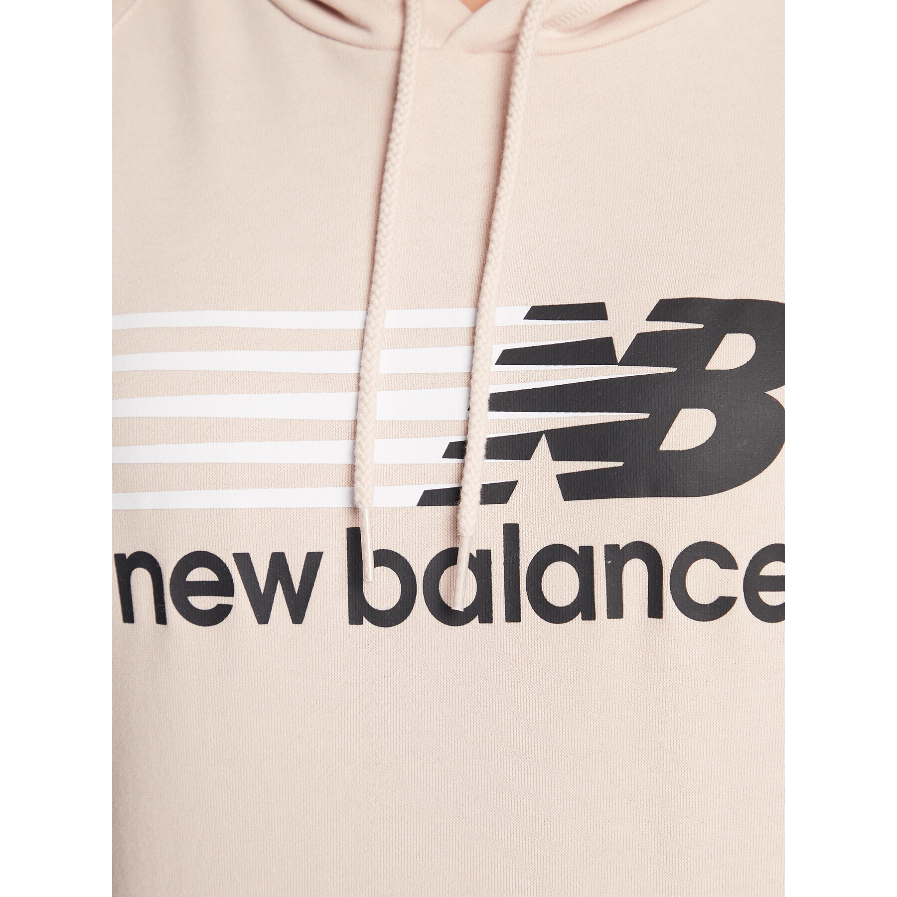 New Balance Mikina Classic WT23800 Béžová Relaxed Fit - Pepit.cz