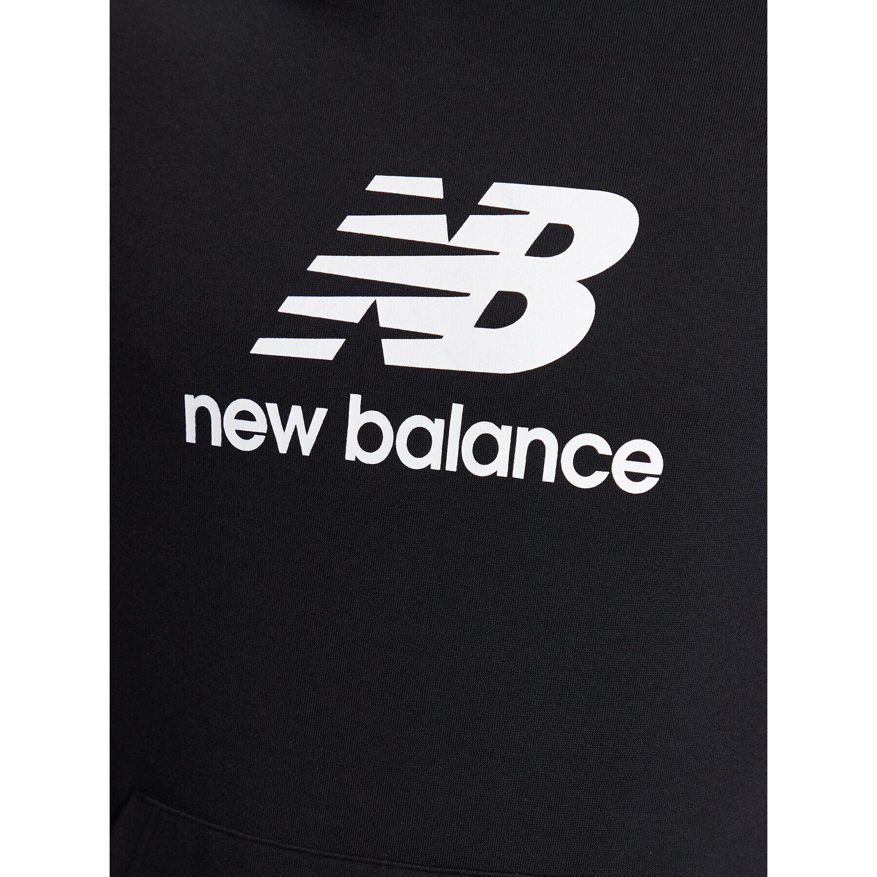 New Balance Mikina MT31537 Černá Relaxed Fit - Pepit.cz