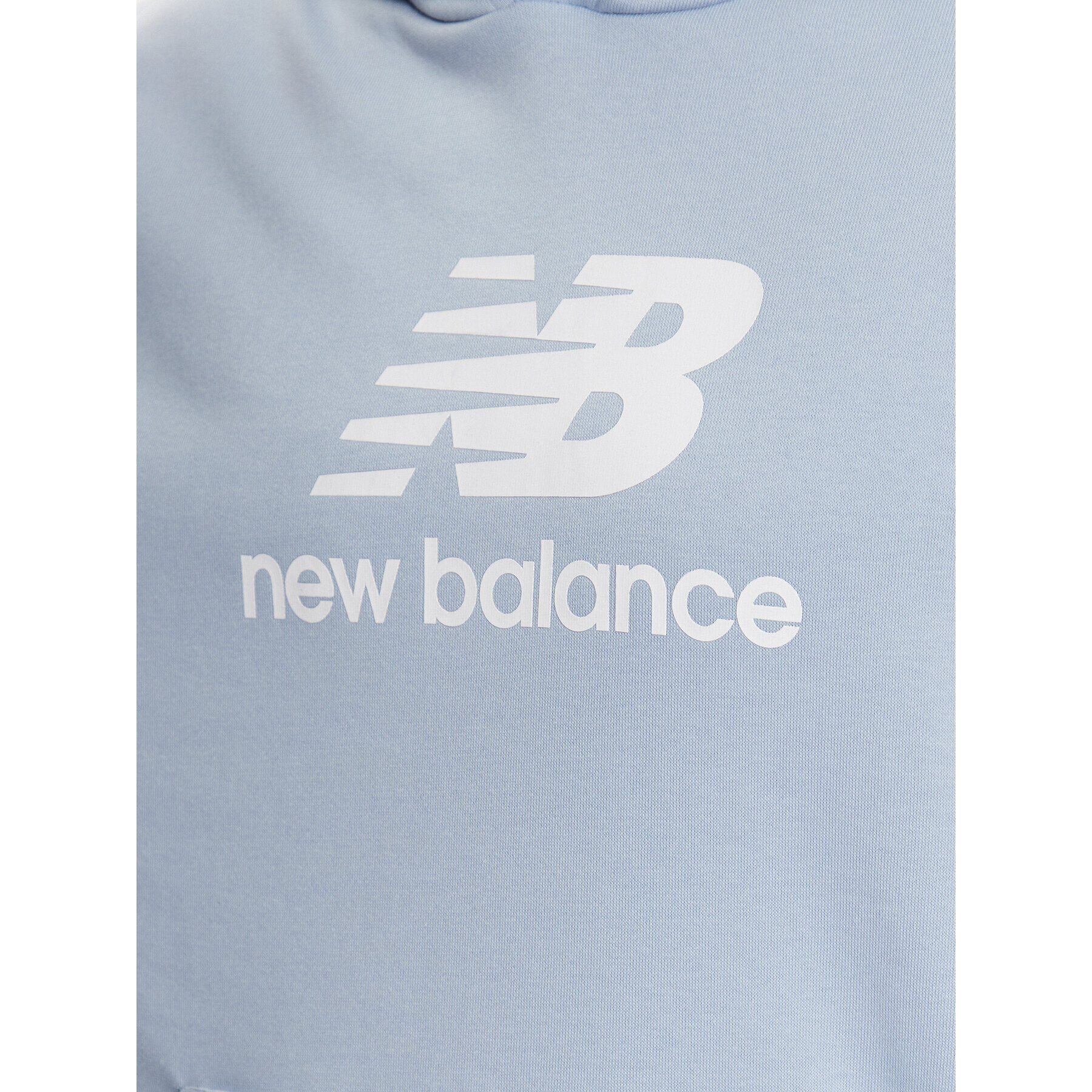 New Balance Mikina MT31537 Modrá Relaxed Fit - Pepit.cz