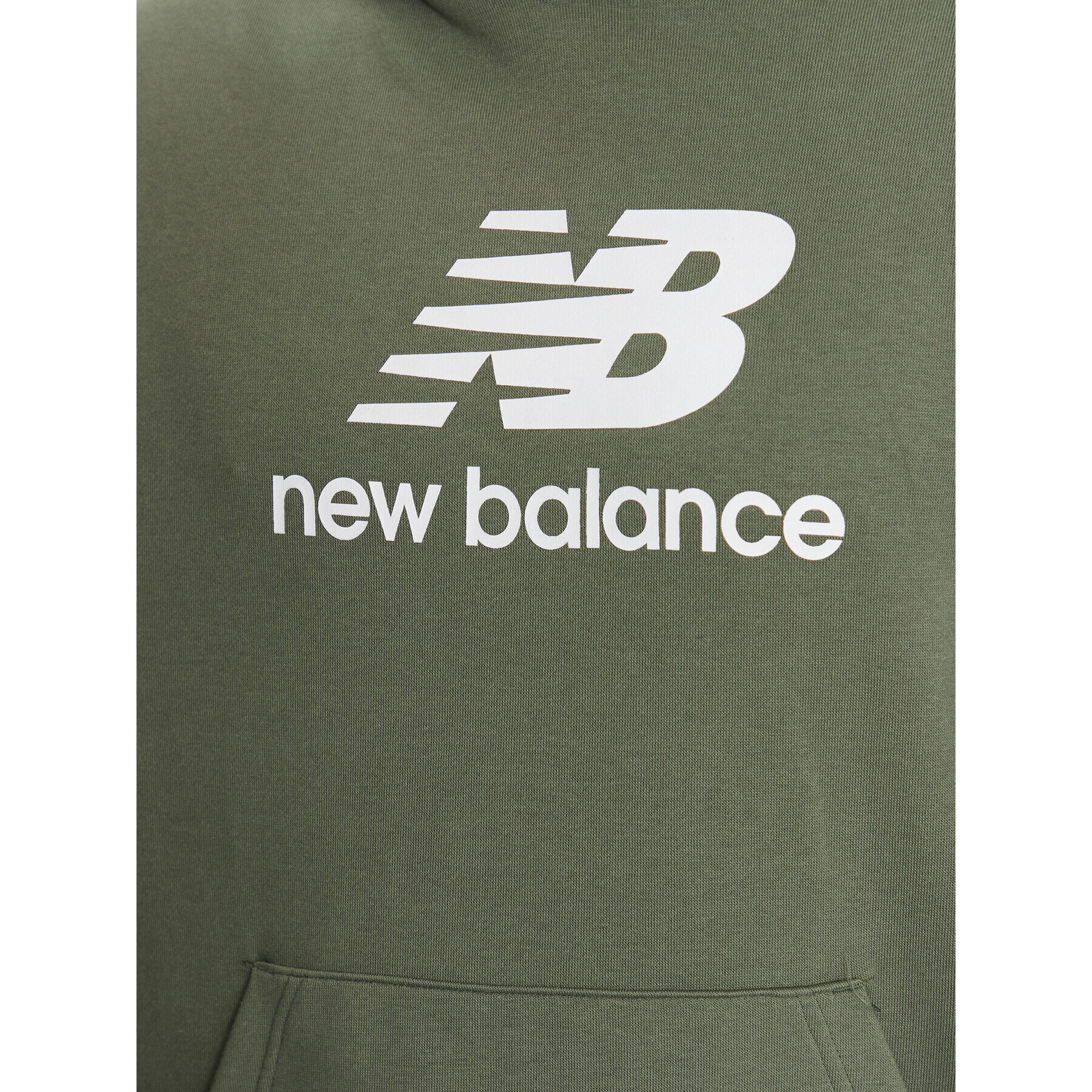 New Balance Mikina MT31537 Zelená Relaxed Fit - Pepit.cz