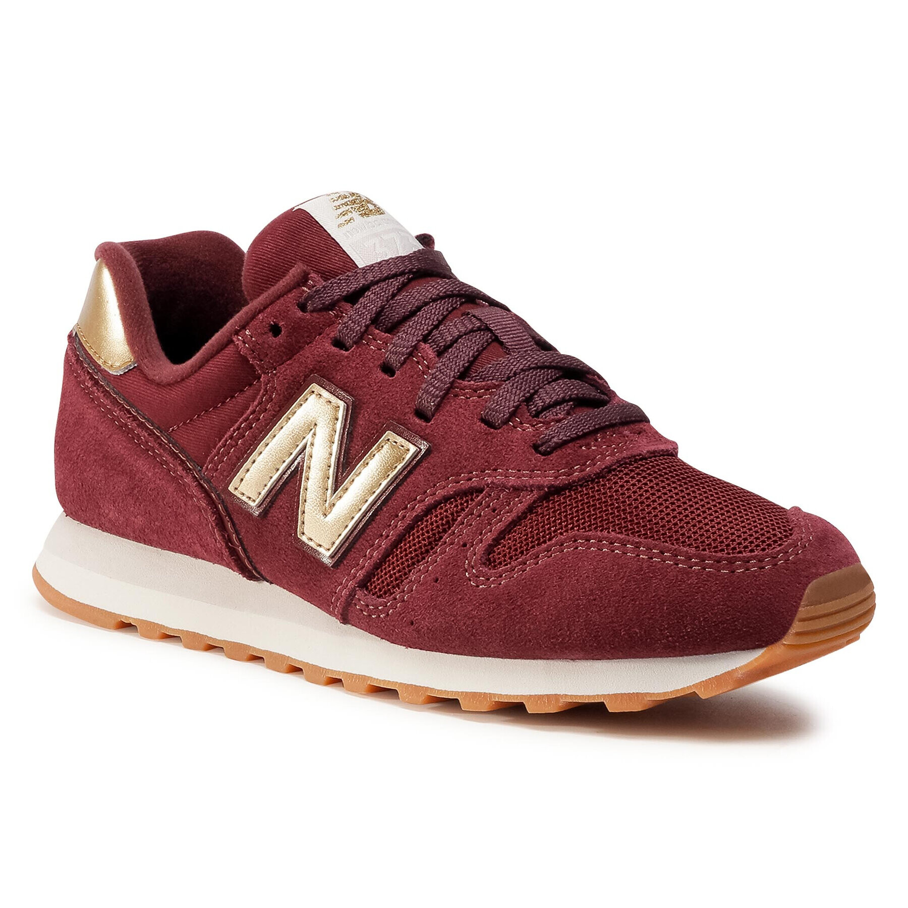 New Balance Sneakersy WL373FA2 Bordó - Pepit.cz