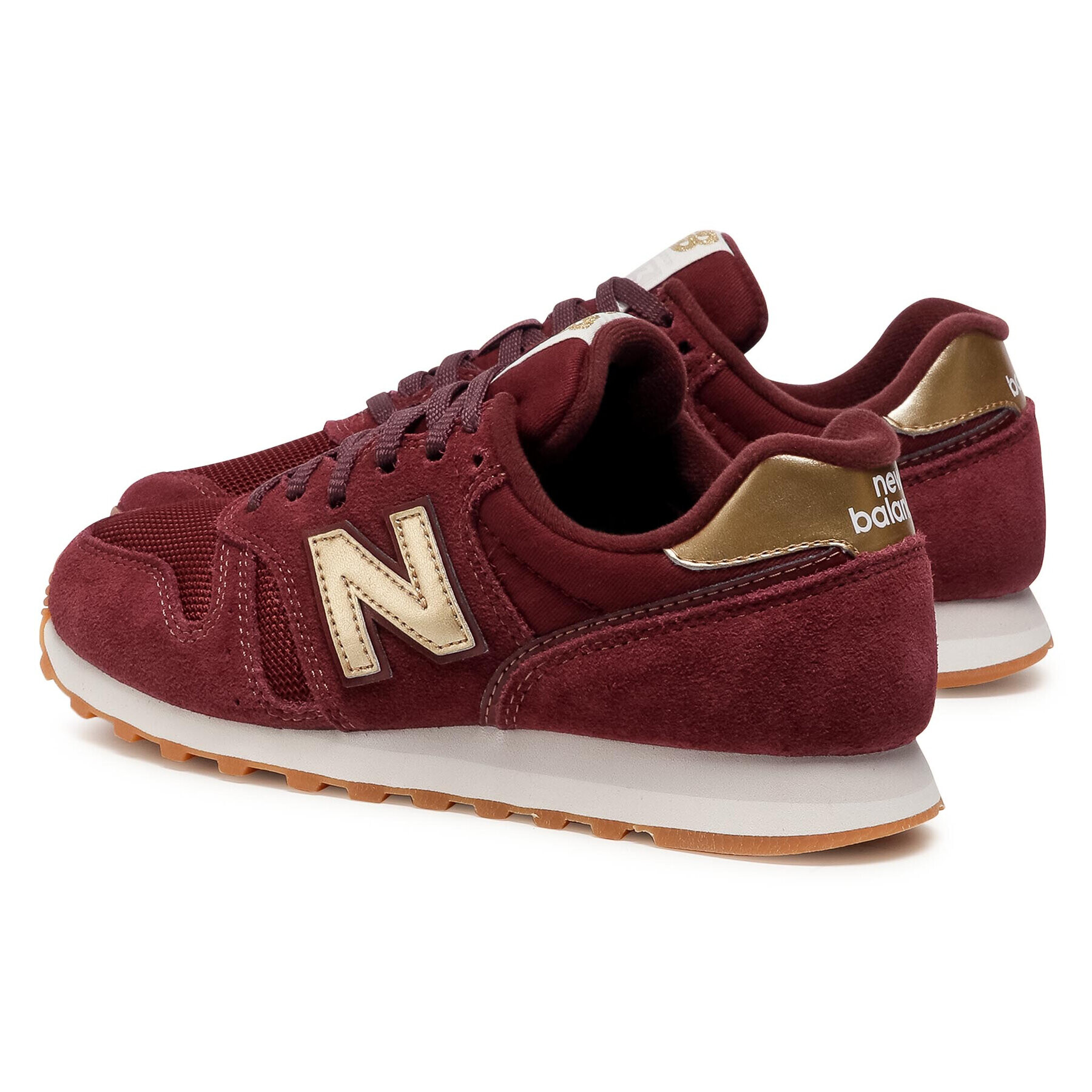 New Balance Sneakersy WL373FA2 Bordó - Pepit.cz