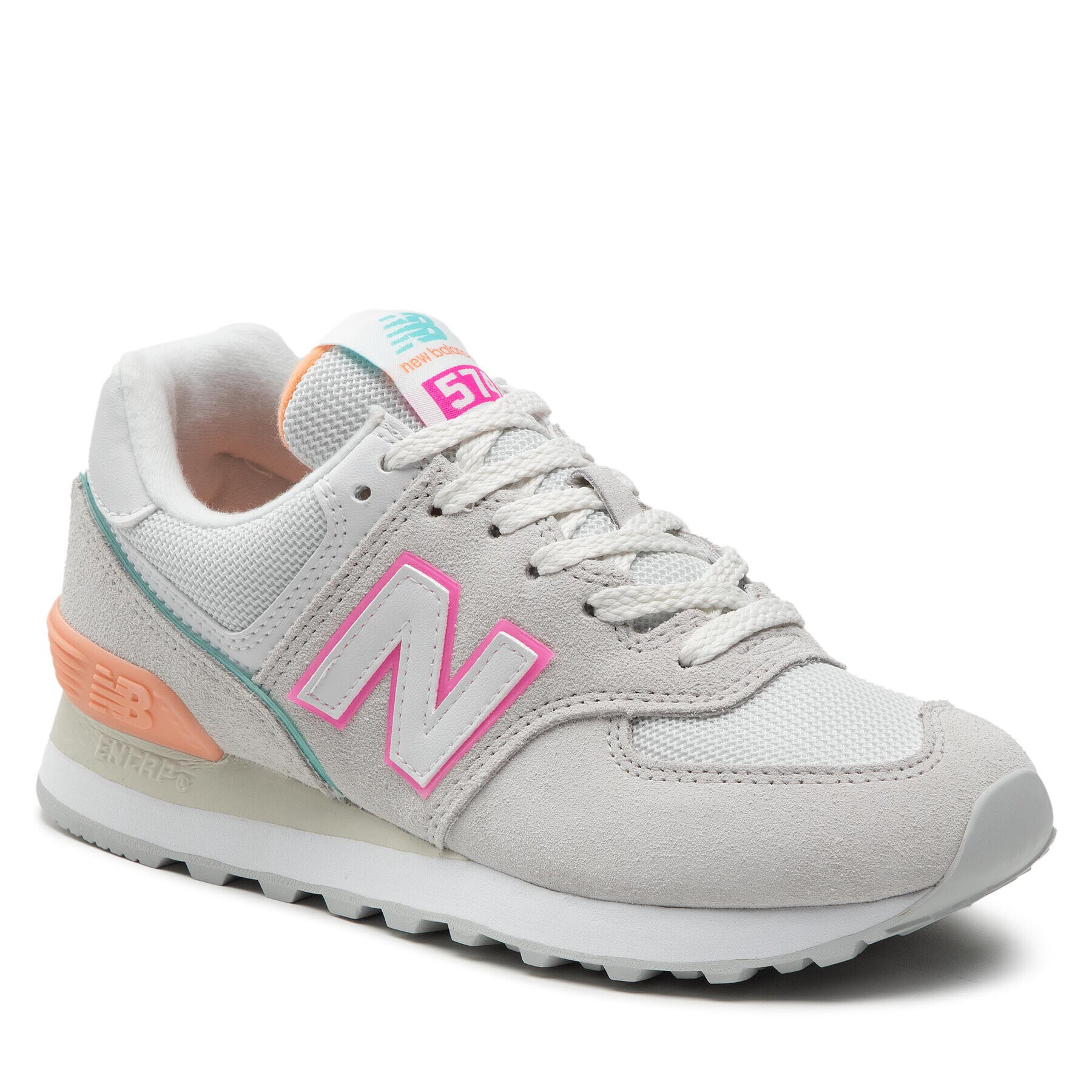 New Balance Sneakersy WL574CJ2 Šedá - Pepit.cz