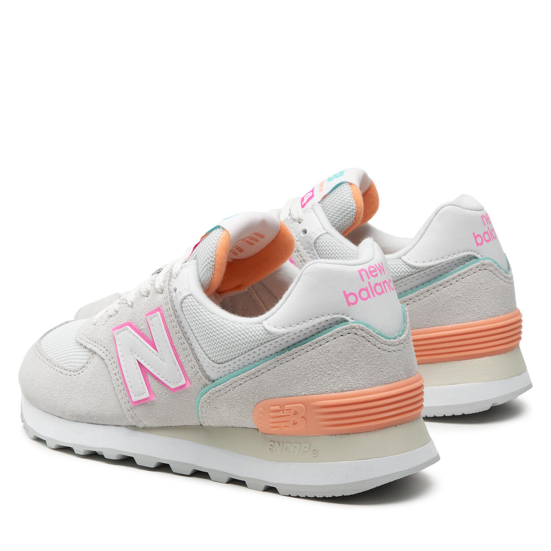 New Balance Sneakersy WL574CJ2 Šedá - Pepit.cz