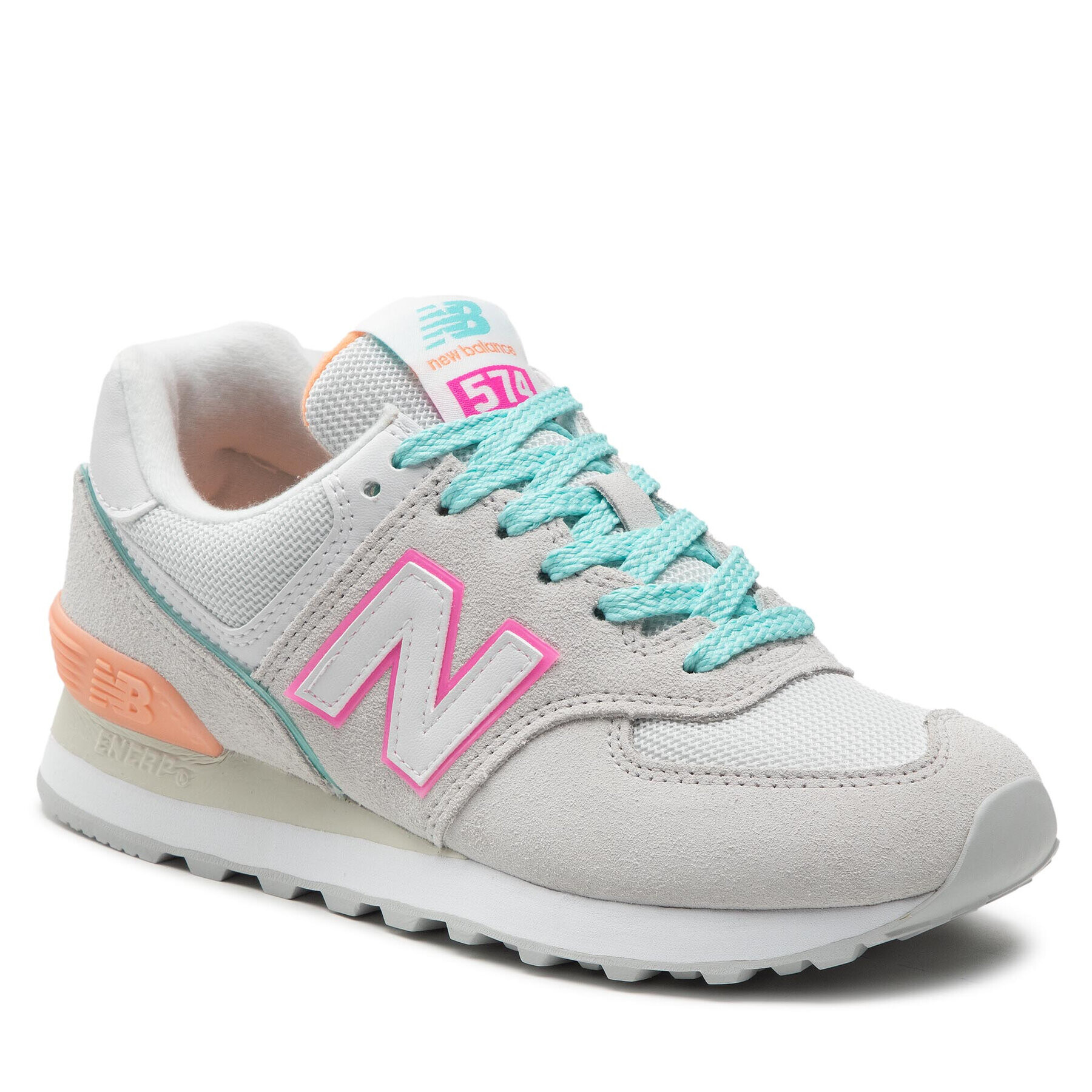 New Balance Sneakersy WL574CJ2 Šedá - Pepit.cz