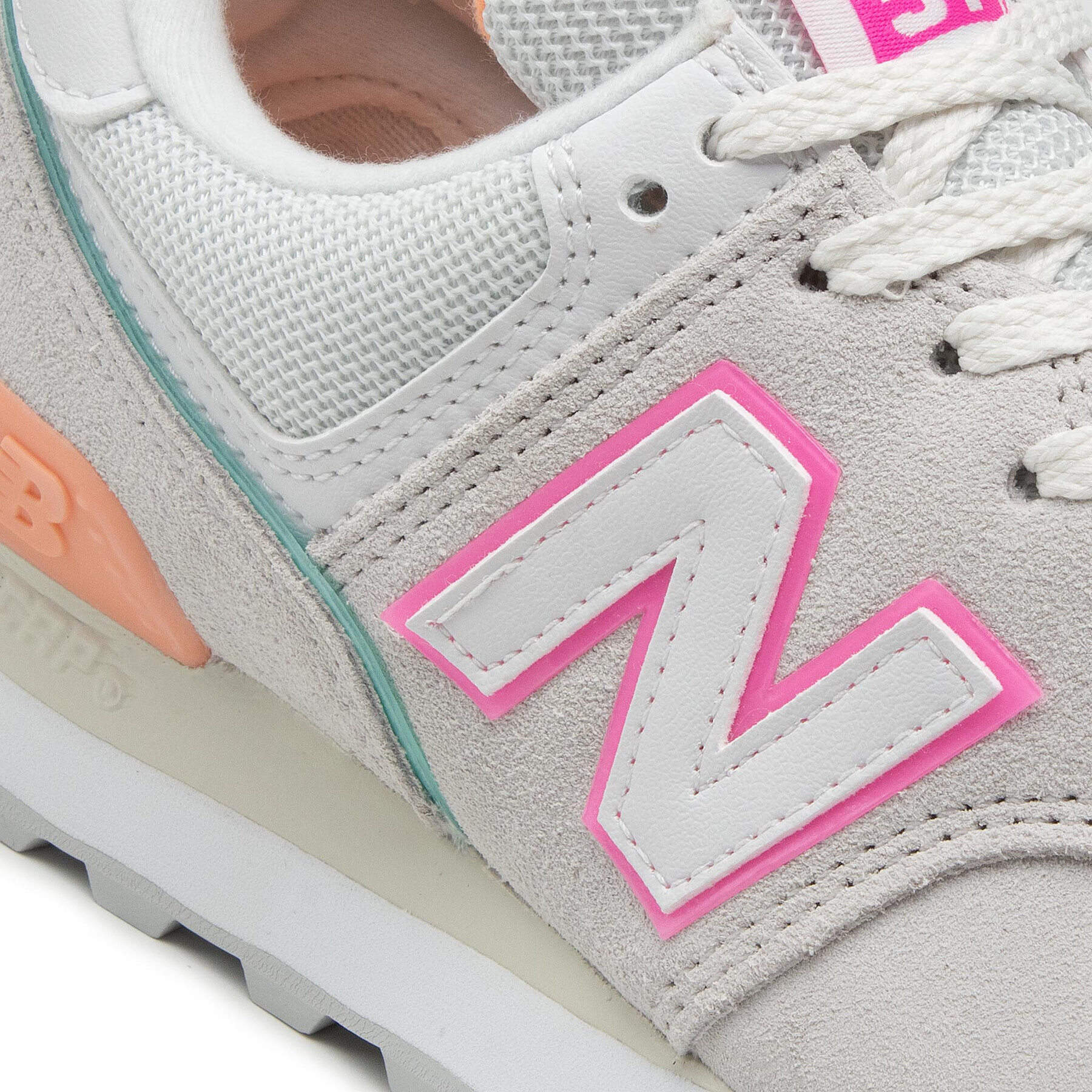 New Balance Sneakersy WL574CJ2 Šedá - Pepit.cz