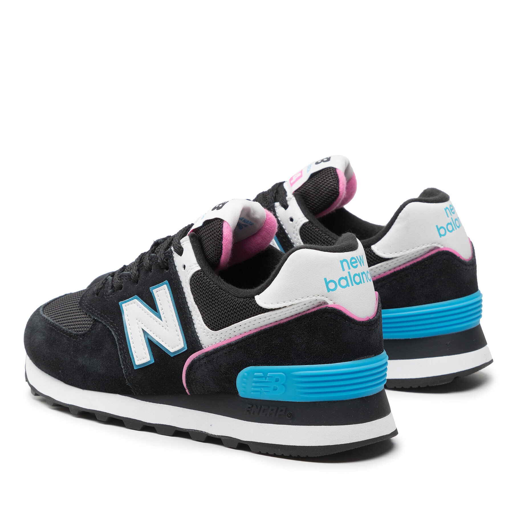 New Balance Sneakersy WL574CK2 Černá - Pepit.cz