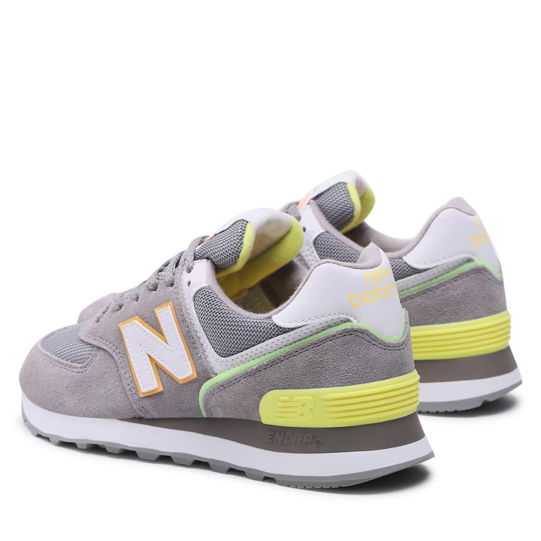 New Balance Sneakersy WL574CM2 Šedá - Pepit.cz