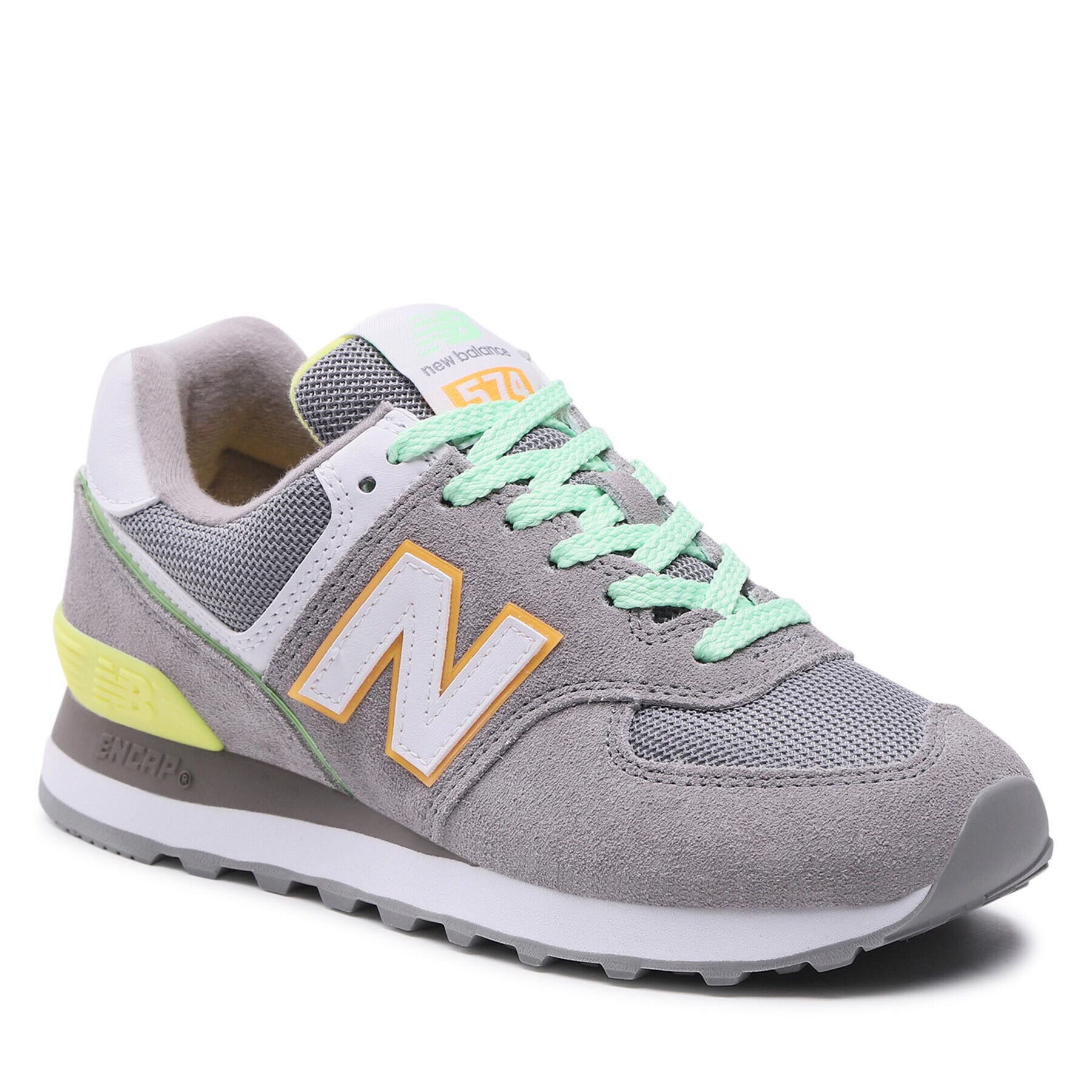 New Balance Sneakersy WL574CM2 Šedá - Pepit.cz