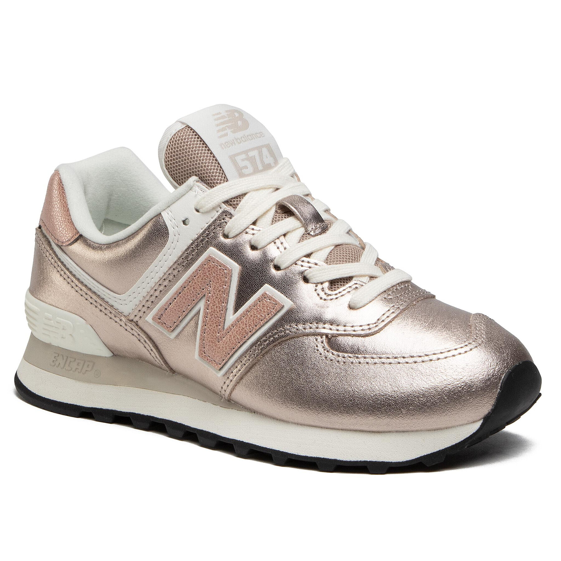 New Balance Sneakersy WL574PM2 Zlatá - Pepit.cz