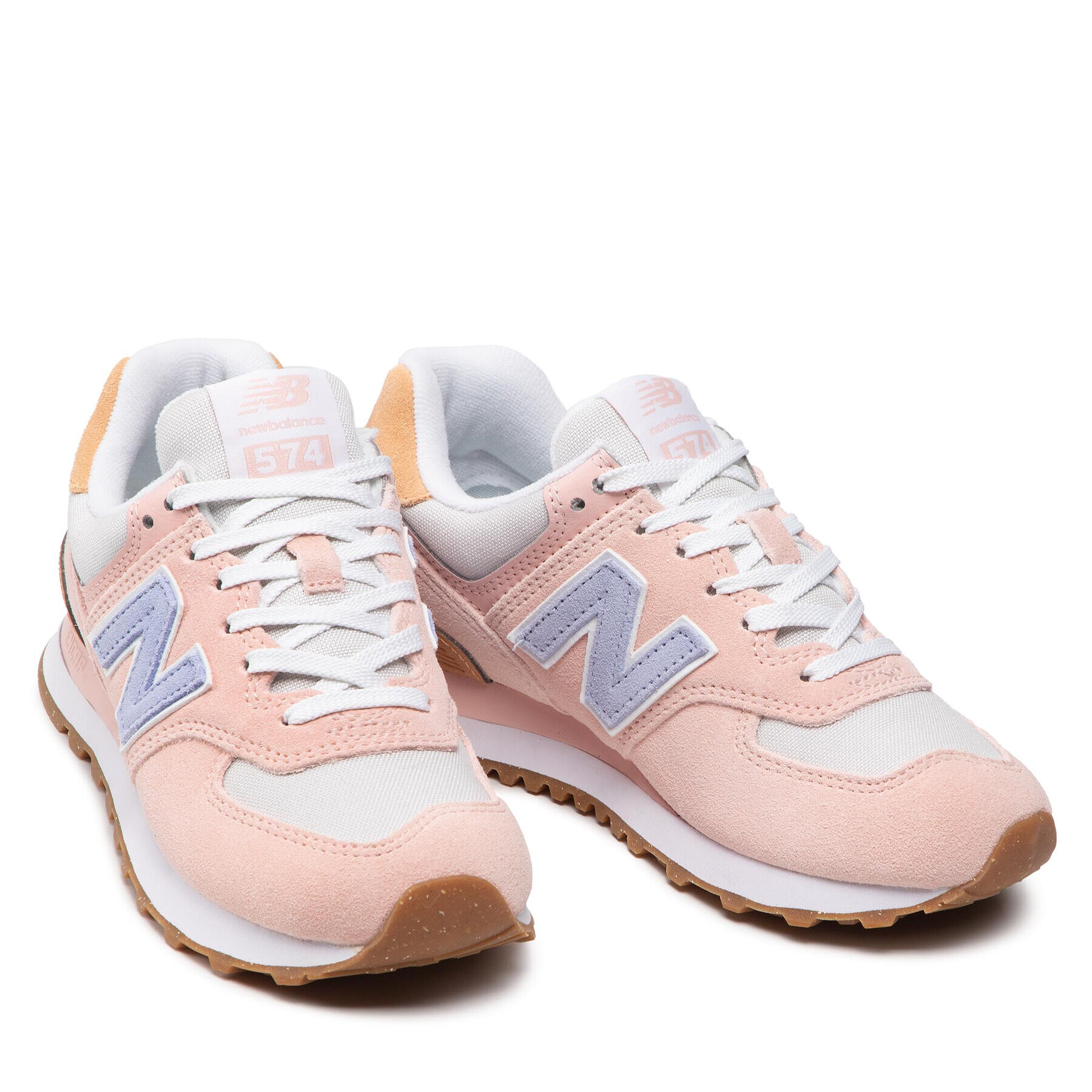 New Balance Sneakersy WL574RB2 Růžová - Pepit.cz