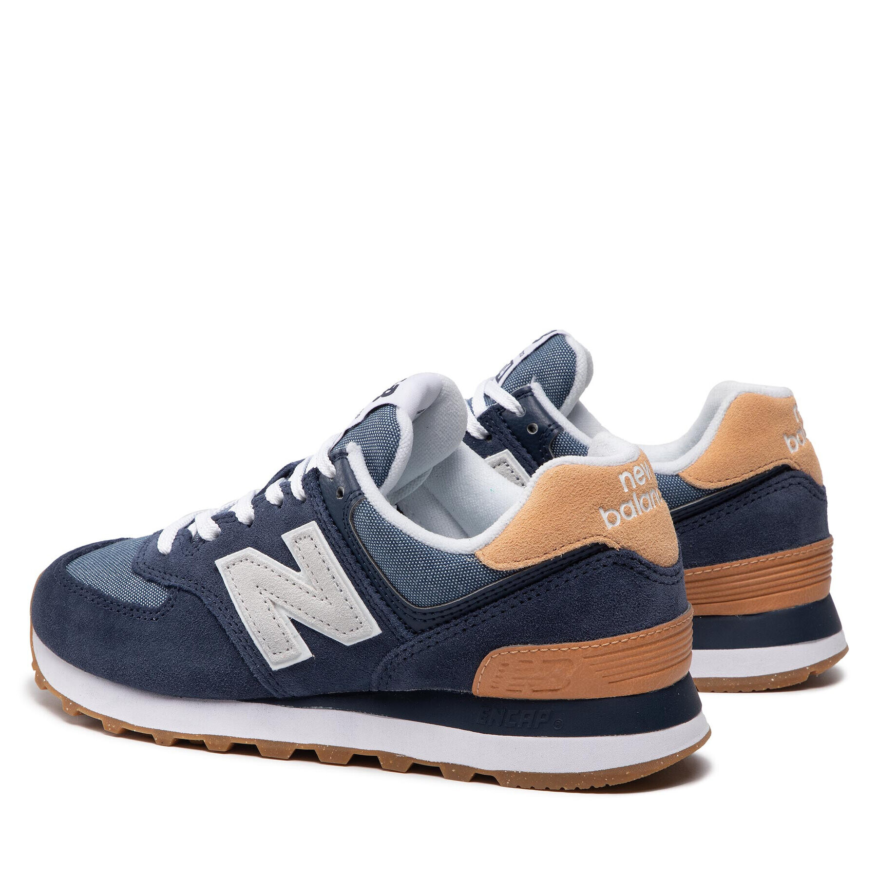 New Balance Sneakersy WL574RG2 Tmavomodrá - Pepit.cz