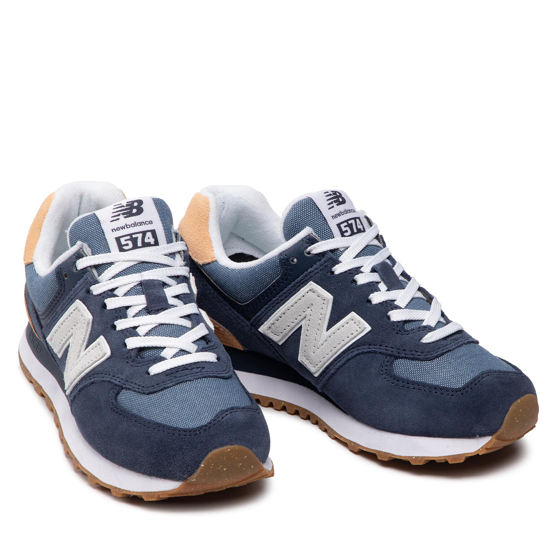 New Balance Sneakersy WL574RG2 Tmavomodrá - Pepit.cz