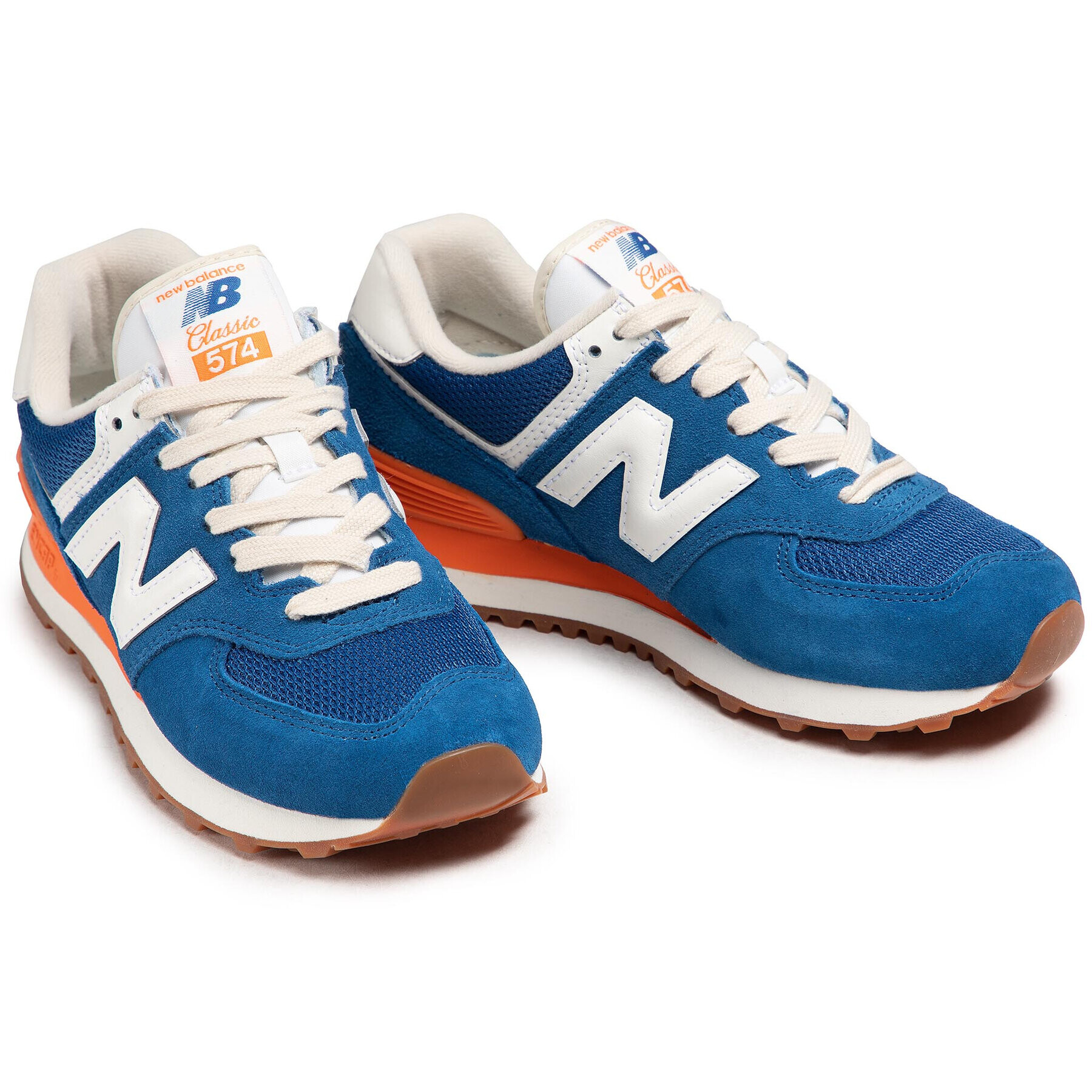 New Balance Sneakersy WL574VA2 Modrá - Pepit.cz