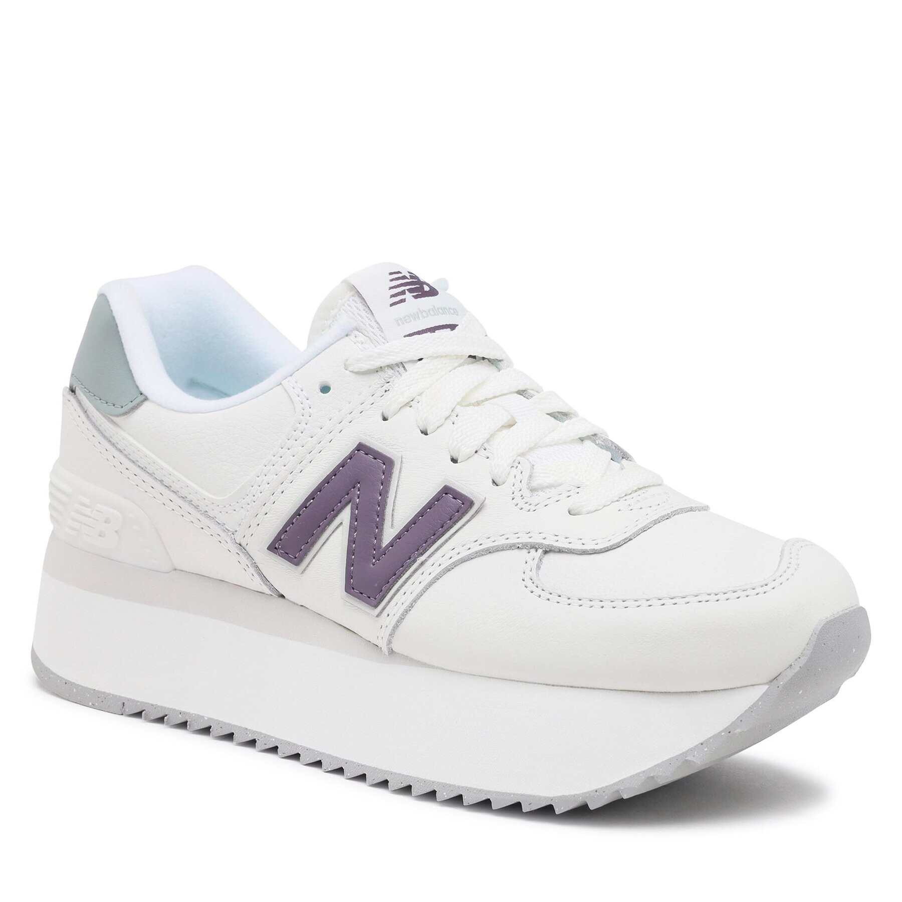 New Balance Sneakersy WL574ZFG Bílá - Pepit.cz