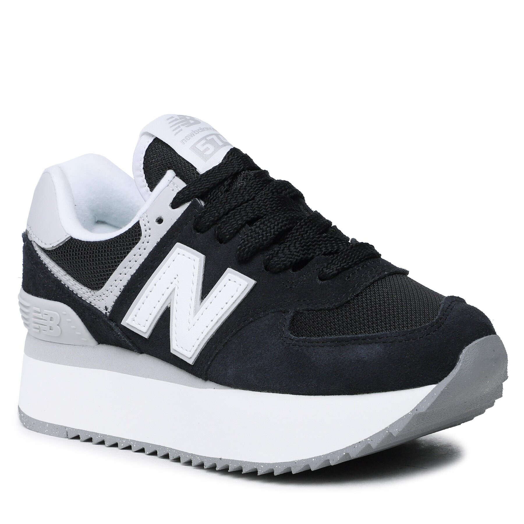 New Balance Sneakersy WL574ZSA Černá - Pepit.cz