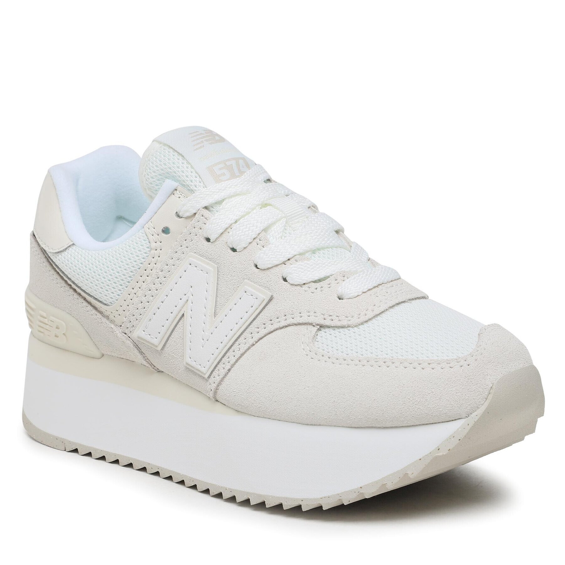 New Balance Sneakersy WL574ZSO Bílá - Pepit.cz