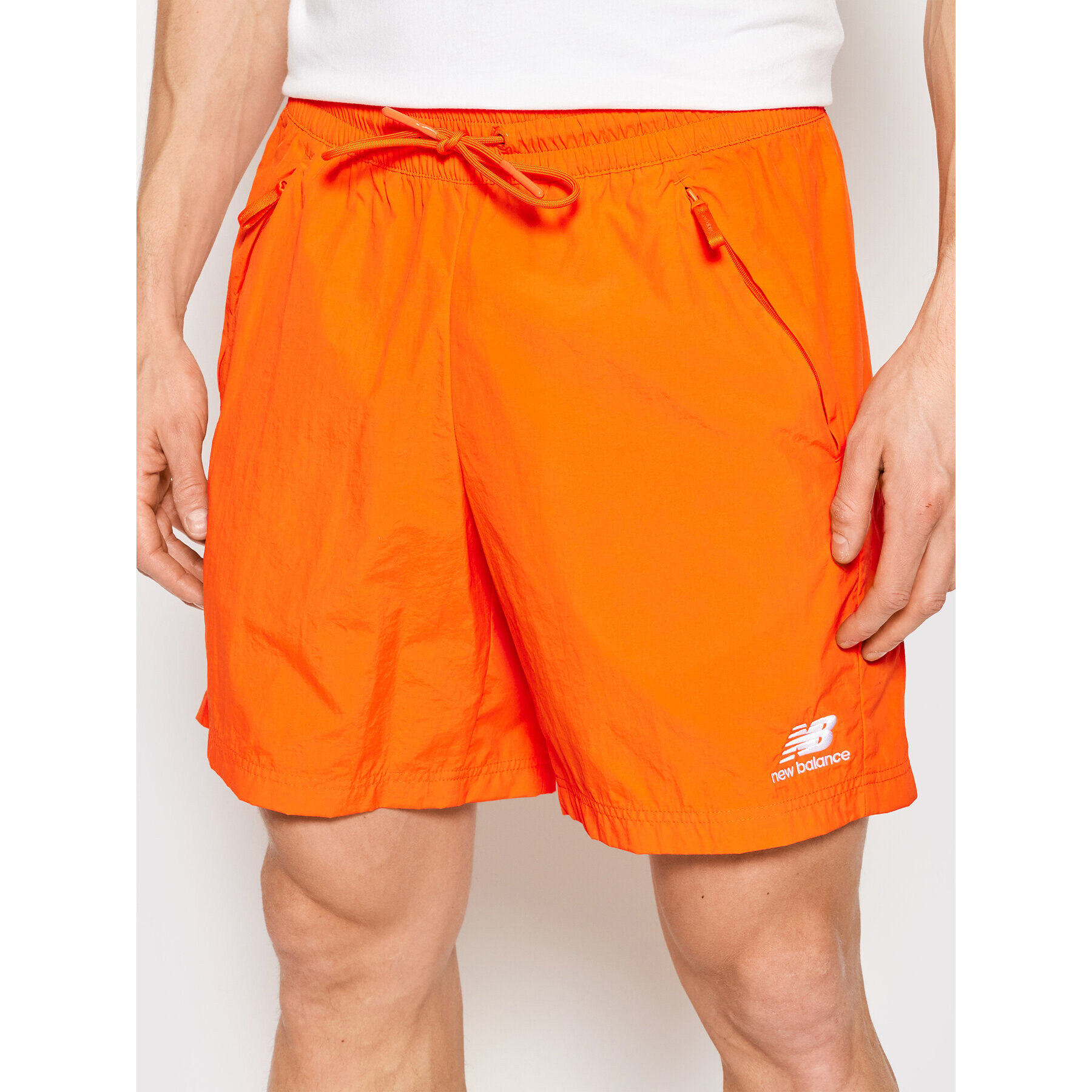 New Balance Sportovní kraťasy MS21500 Oranžová Athletic Fit - Pepit.cz