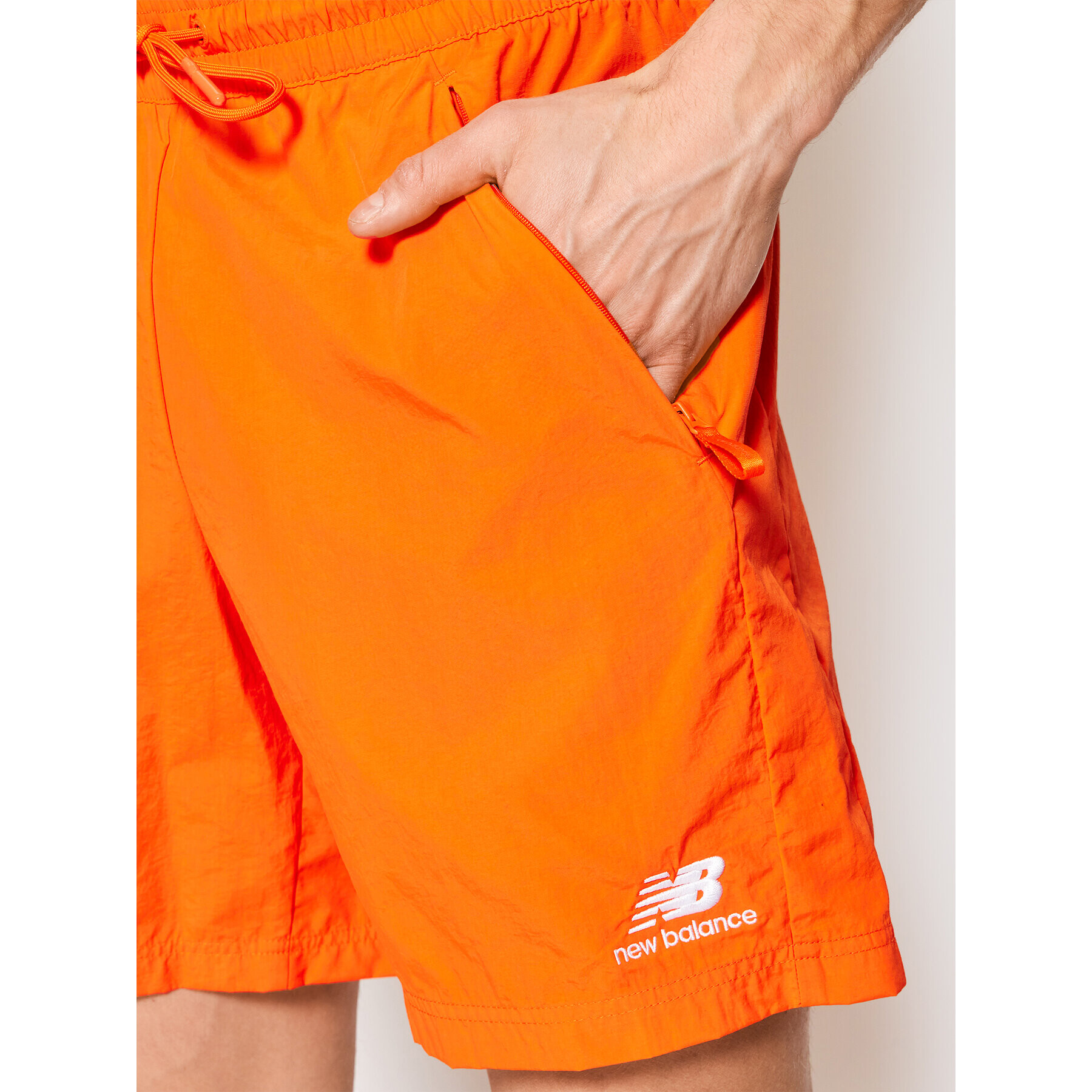 New Balance Sportovní kraťasy MS21500 Oranžová Athletic Fit - Pepit.cz