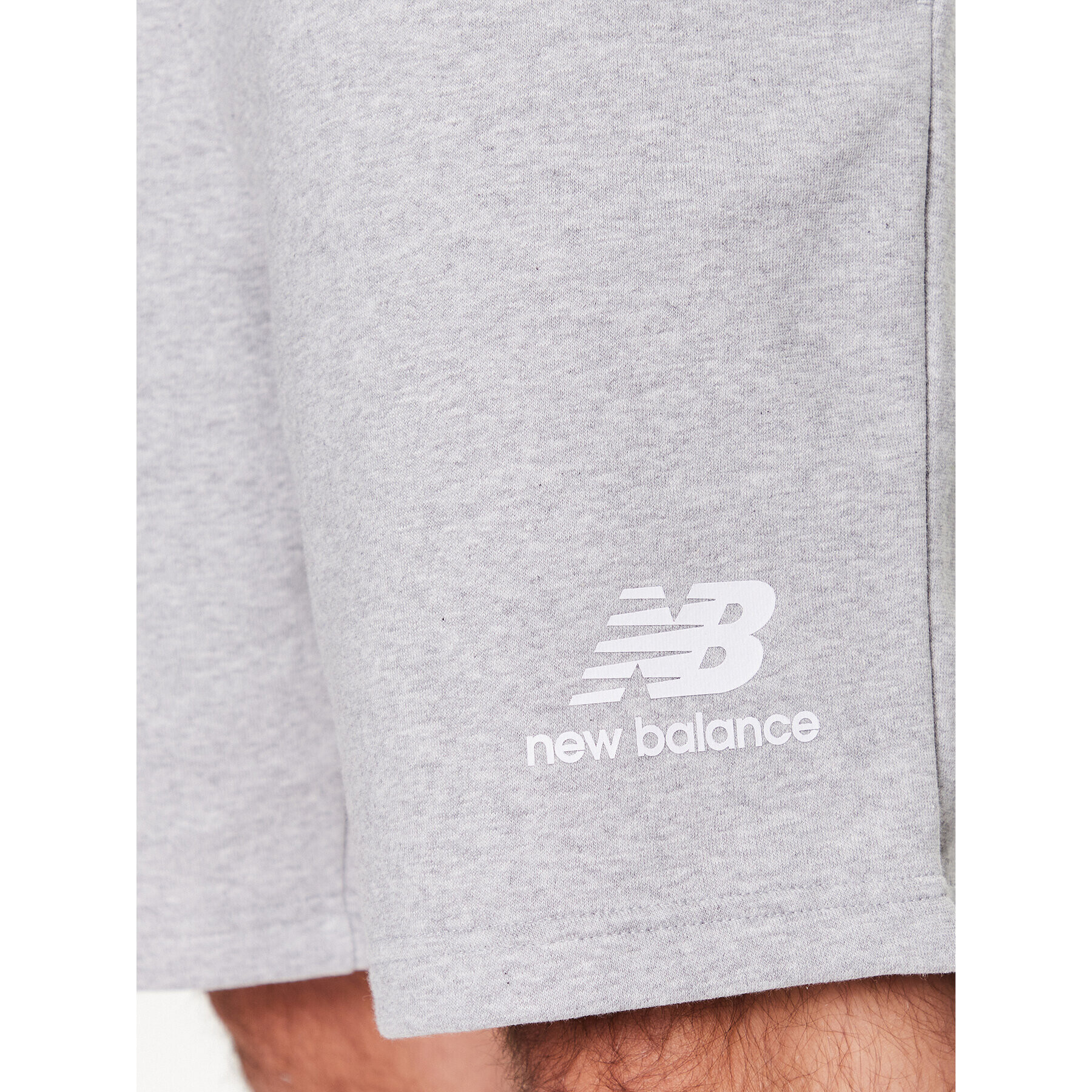 New Balance Sportovní kraťasy MS3154 Šedá Regular Fit - Pepit.cz