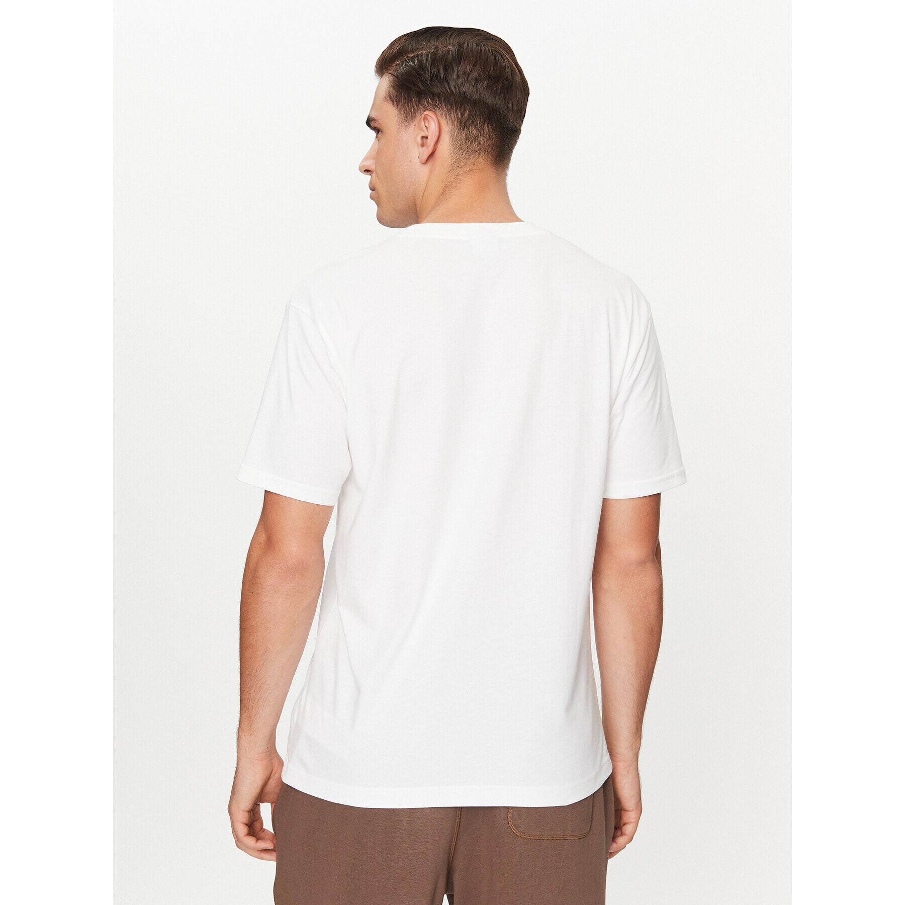 New Balance T-Shirt Essentials Reimagined Cotton Jersey Short Sleeve T-shirt MT31542 Bílá Regular Fit - Pepit.cz