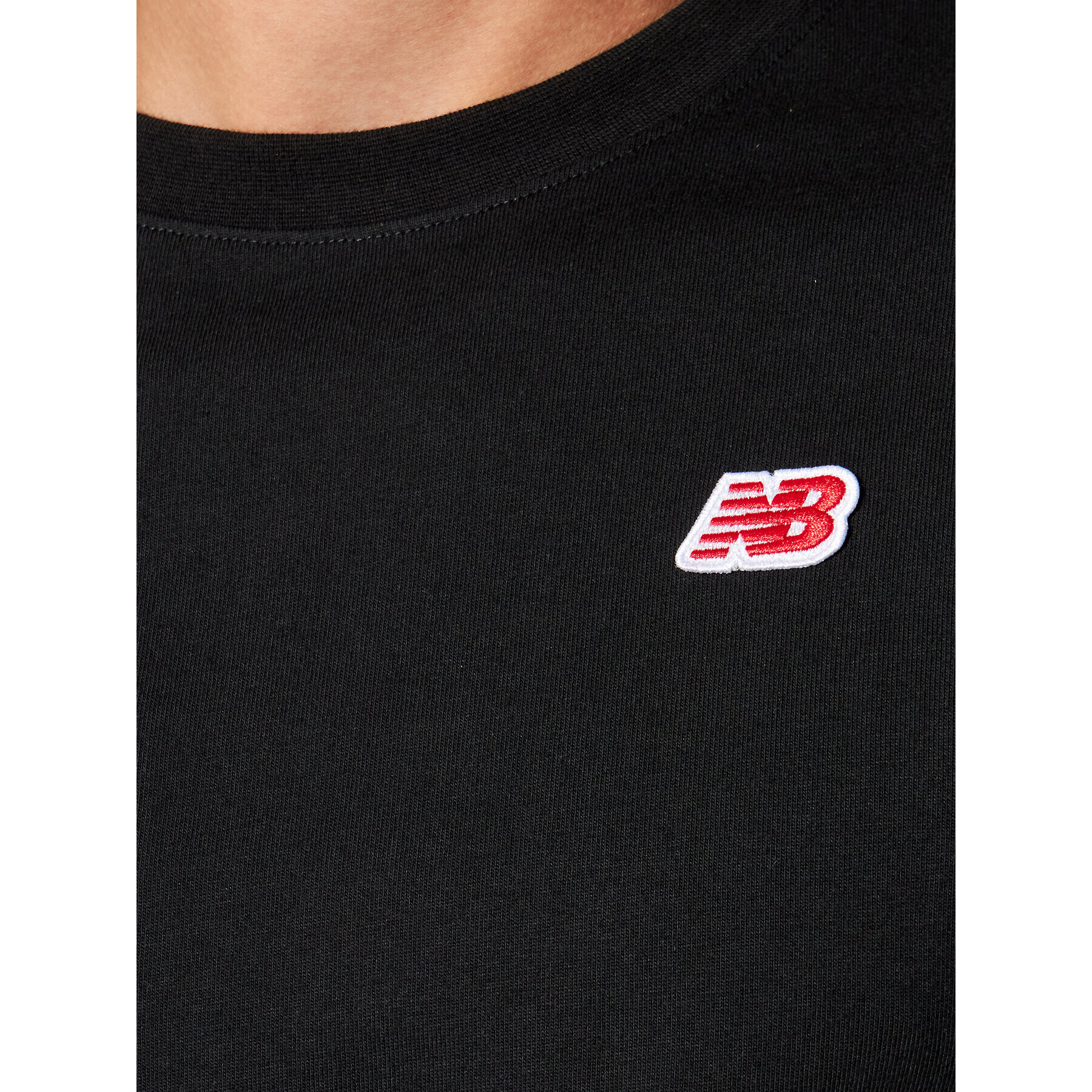 New Balance T-Shirt MT01660 Černá Slim Fit - Pepit.cz