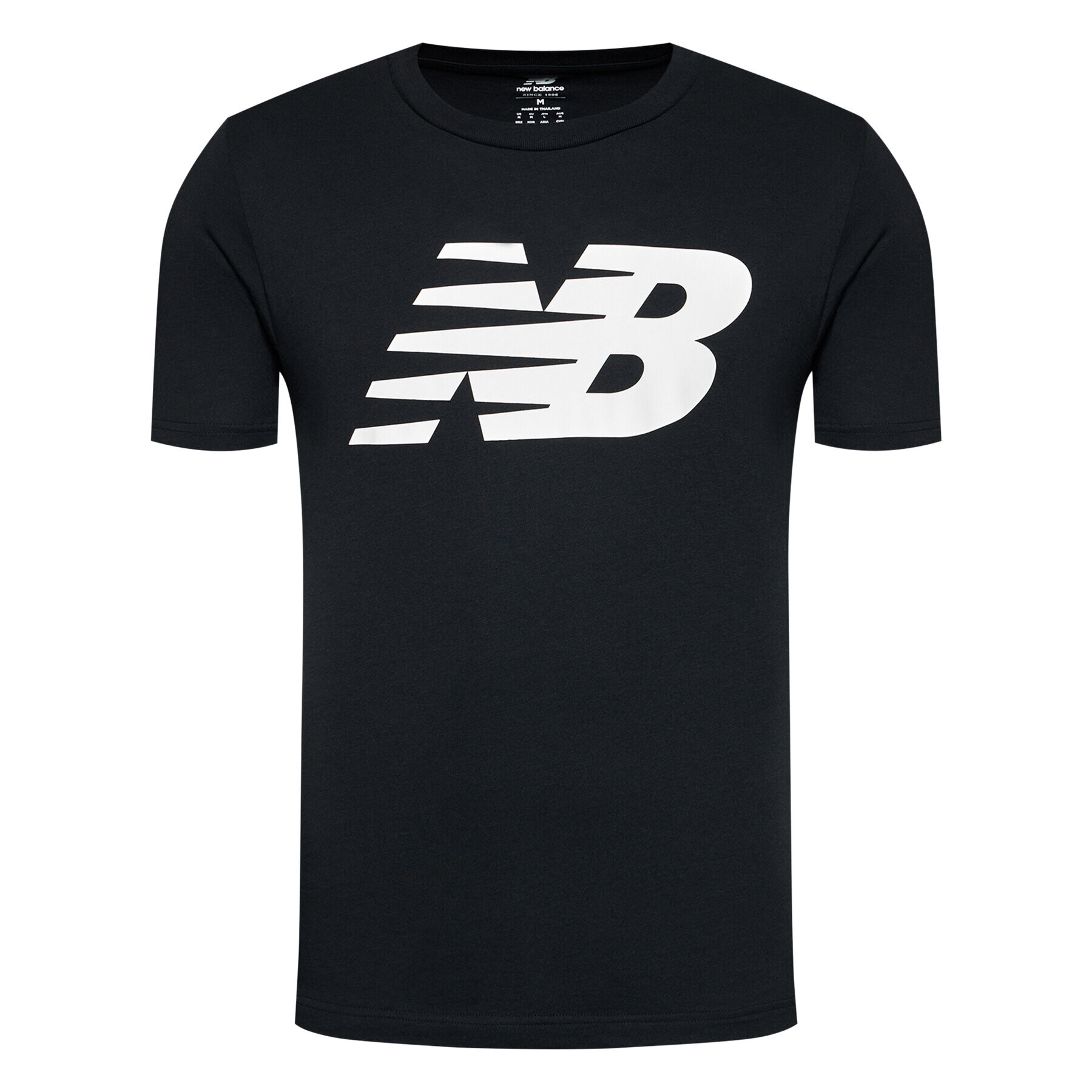 New Balance T-Shirt MT03919 Černá Regular Fit - Pepit.cz