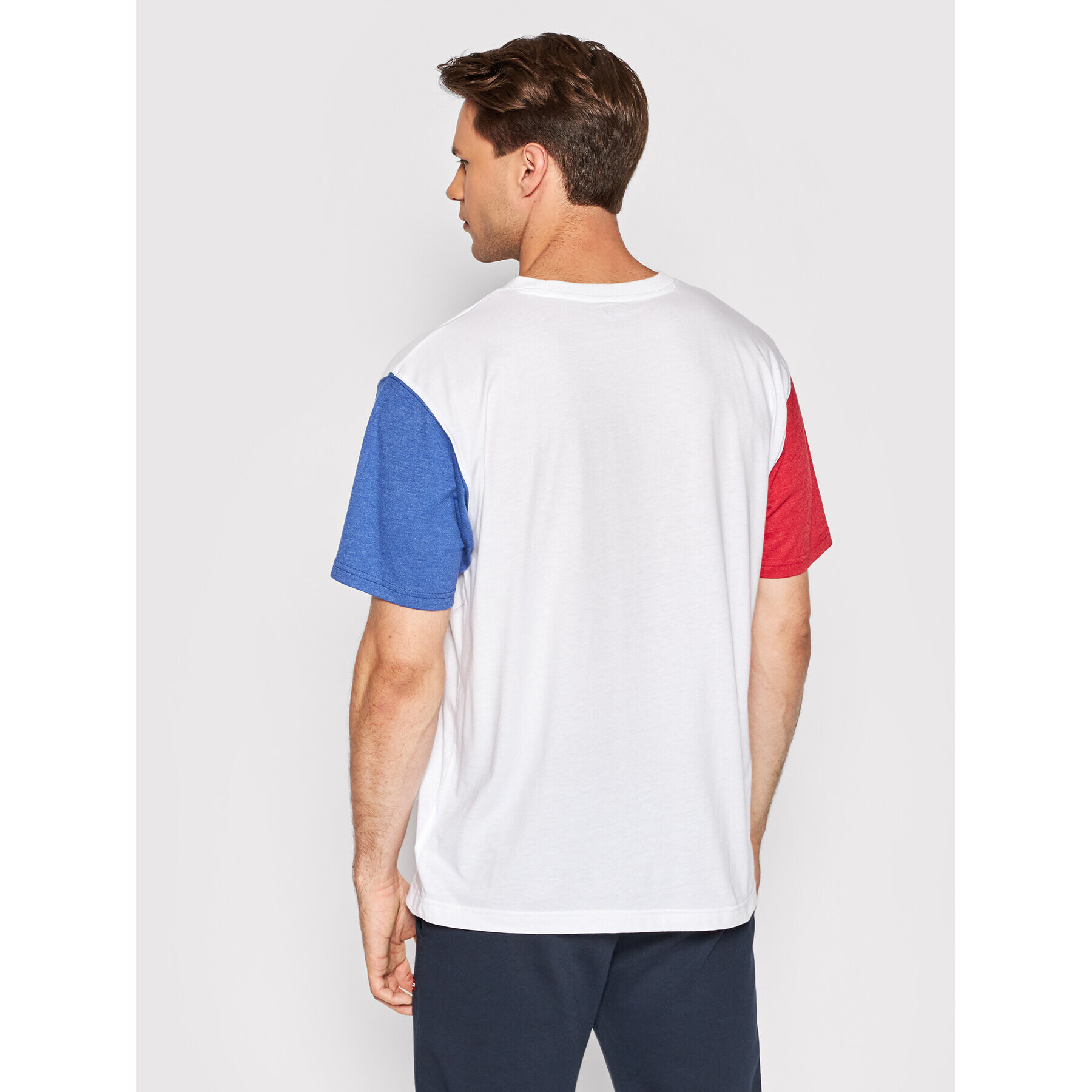 New Balance T-Shirt MT21901 Bílá Relaxed Fit - Pepit.cz