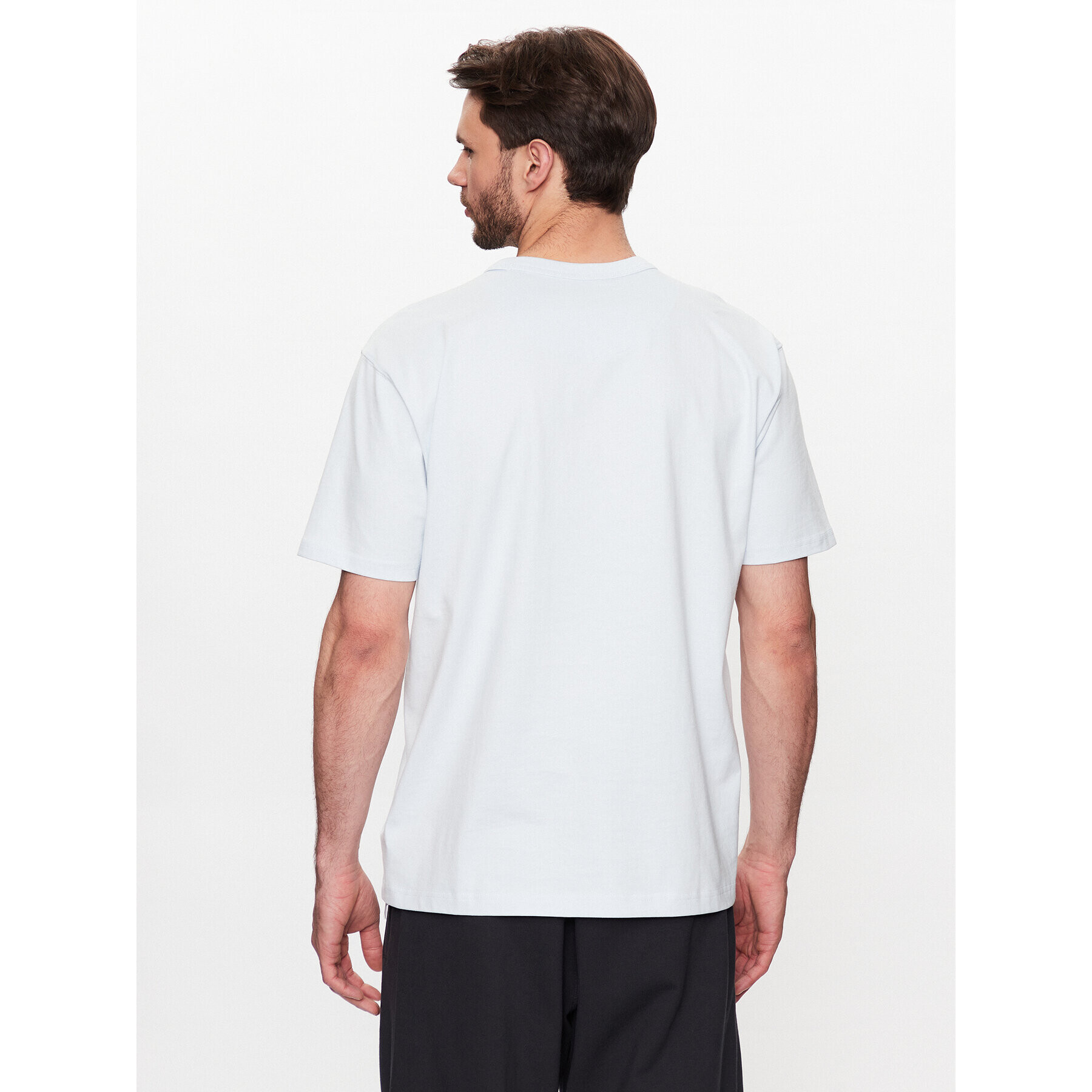 New Balance T-Shirt MT23567 Modrá Relaxed Fit - Pepit.cz