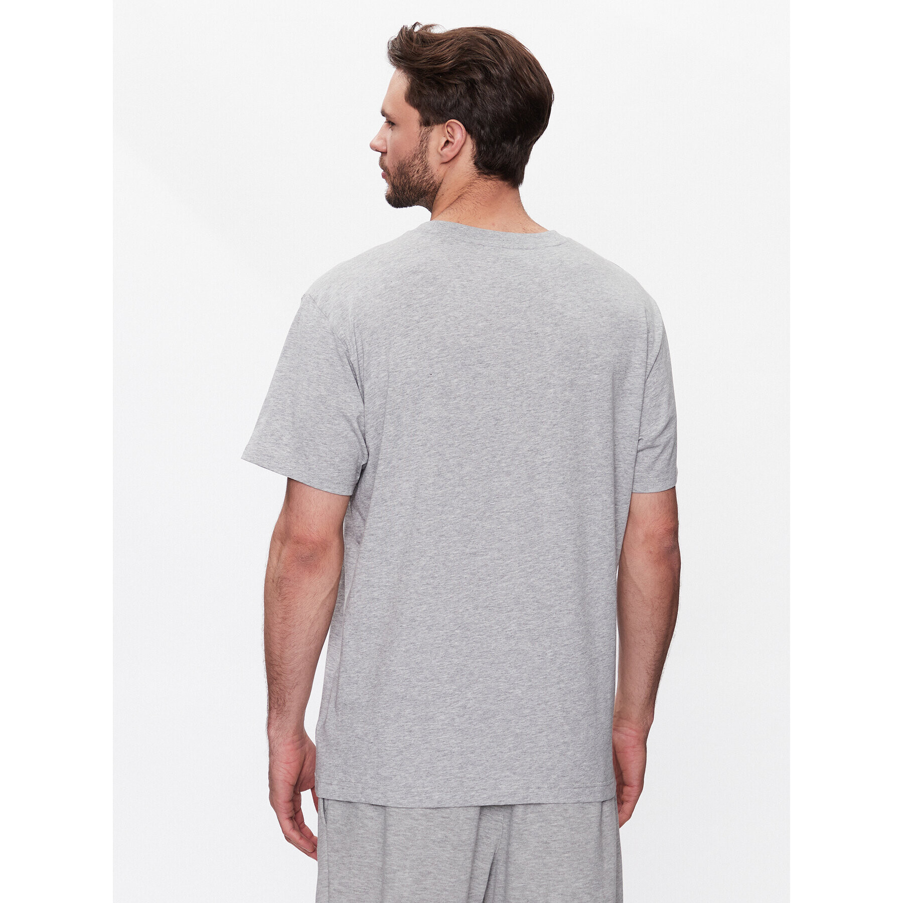 New Balance T-Shirt Sport Seasonal Graphic MT31904 Šedá Relaxed Fit - Pepit.cz