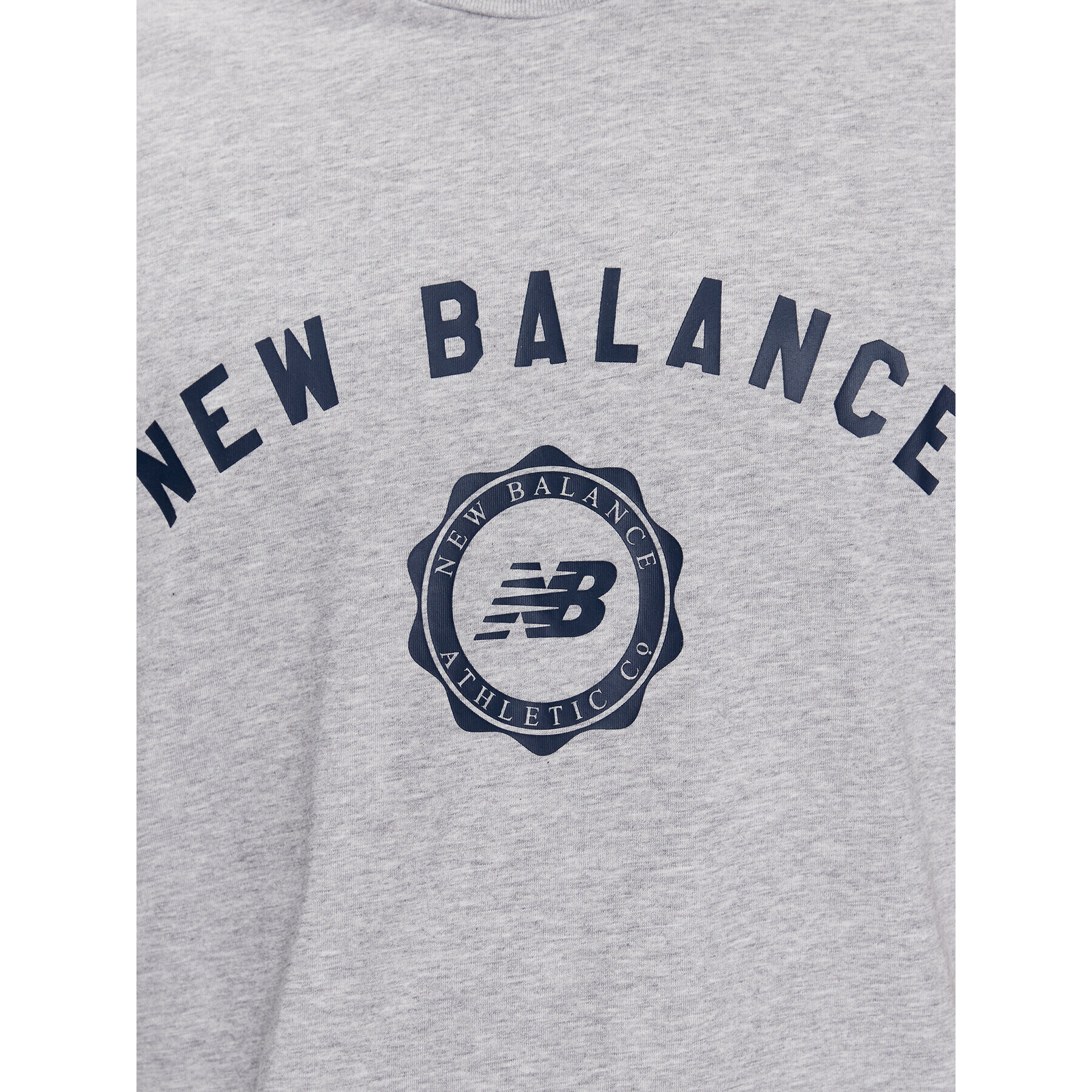 New Balance T-Shirt Sport Seasonal Graphic MT31904 Šedá Relaxed Fit - Pepit.cz