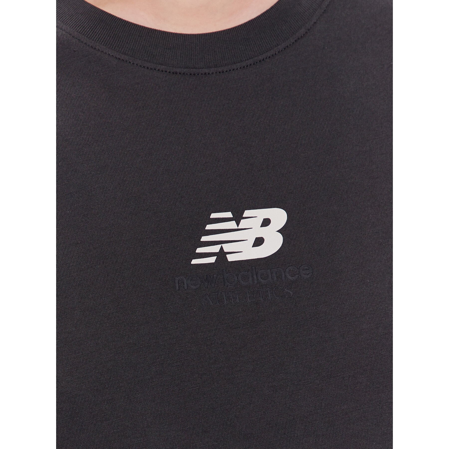 New Balance T-Shirt WT31511 Šedá Oversize - Pepit.cz